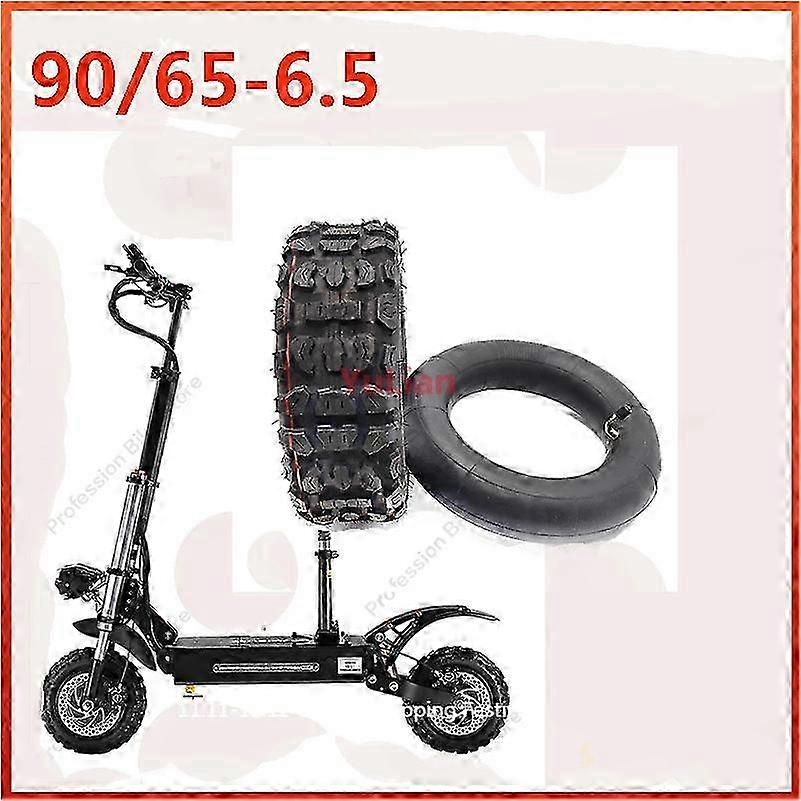 Acessórios elétricos para pneus de scooter 90/65-6,5 11 polegadas sem câmara compatível com determinadas marcas