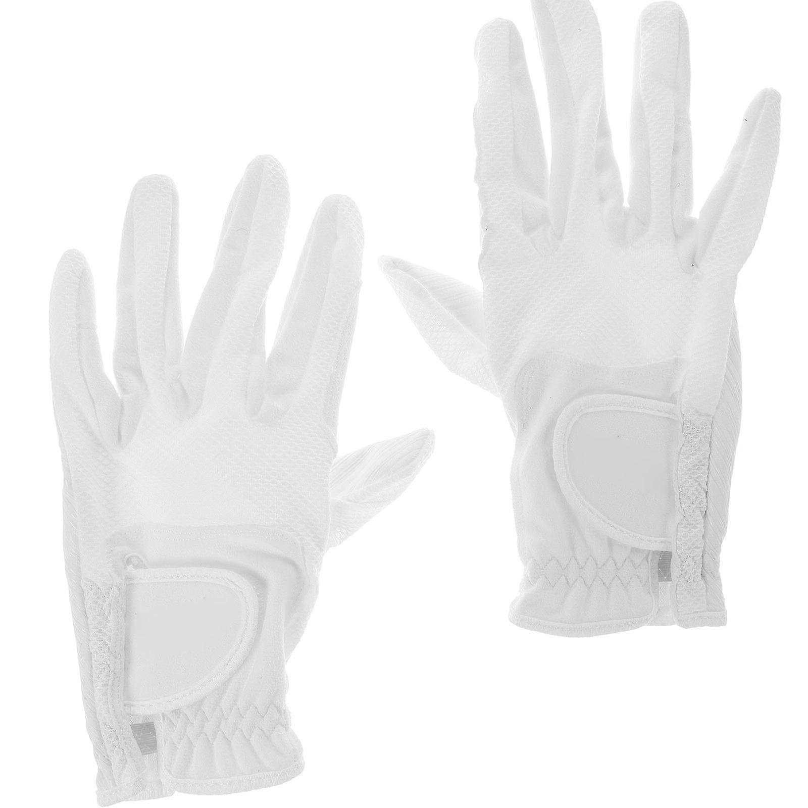 Here's a refined and professional product description based on your input:
**2pcs Reinforced Equestrian Riding Gloves – Lightweight, Slip