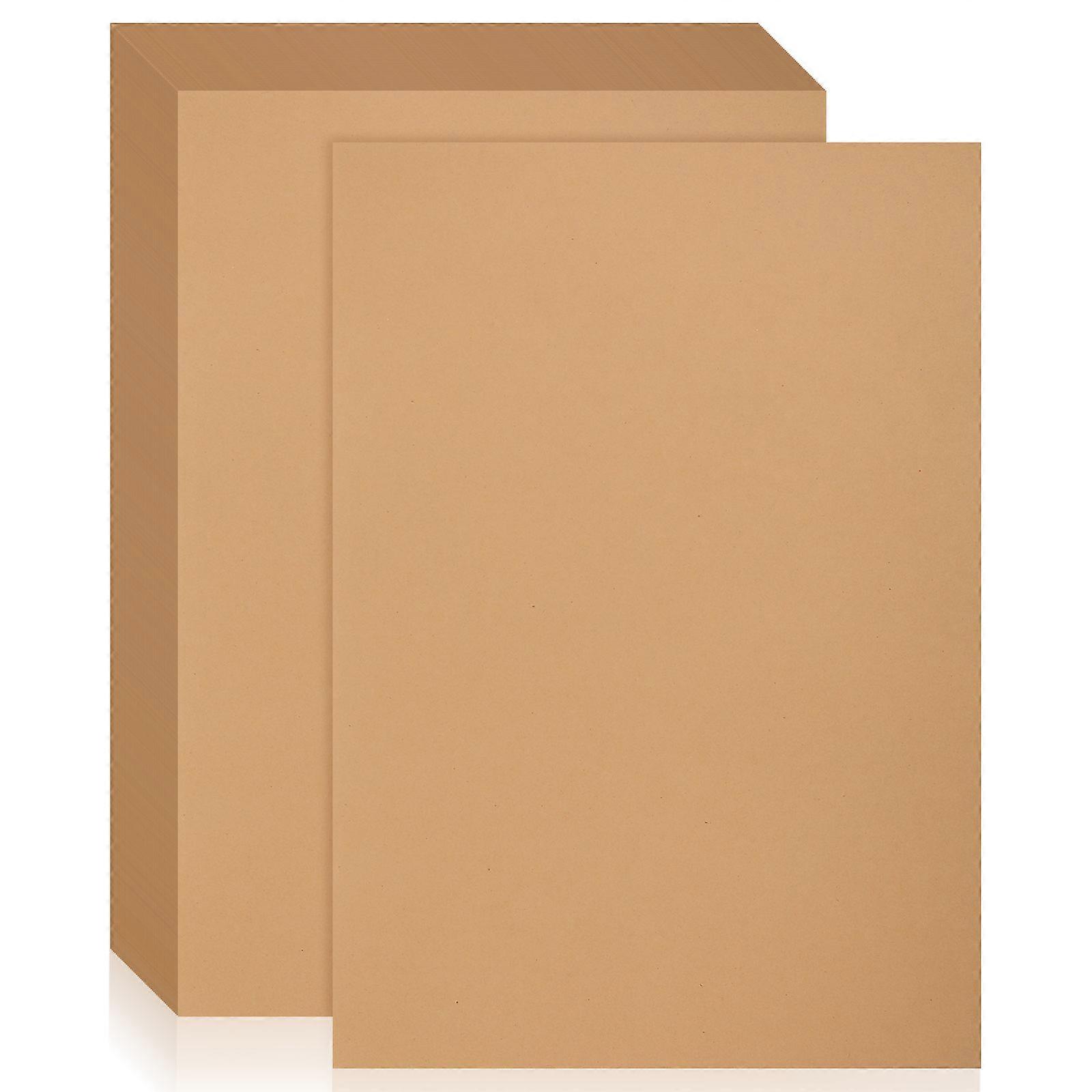 Thick Cardstock Brown Scrapbook Paper For Artistic Projects 50Pcs