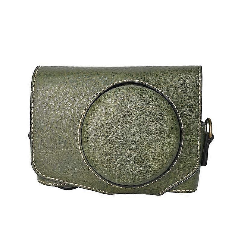 キヤノンPowerShot SX740 HS用フルボディレザーケースバッグ