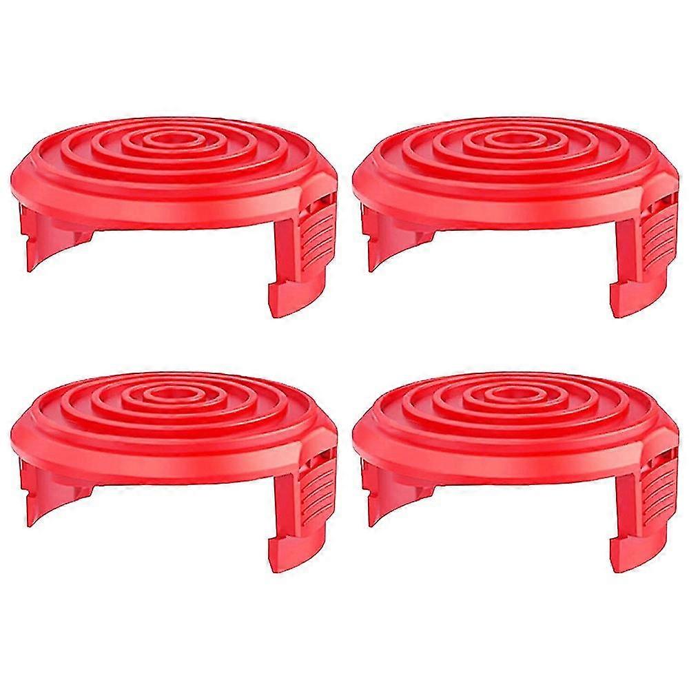 4Pcs ABS Spool Cap for Compatible Lawn Mower Replacement Line Spool Cover, TLH-01-1 DCQW