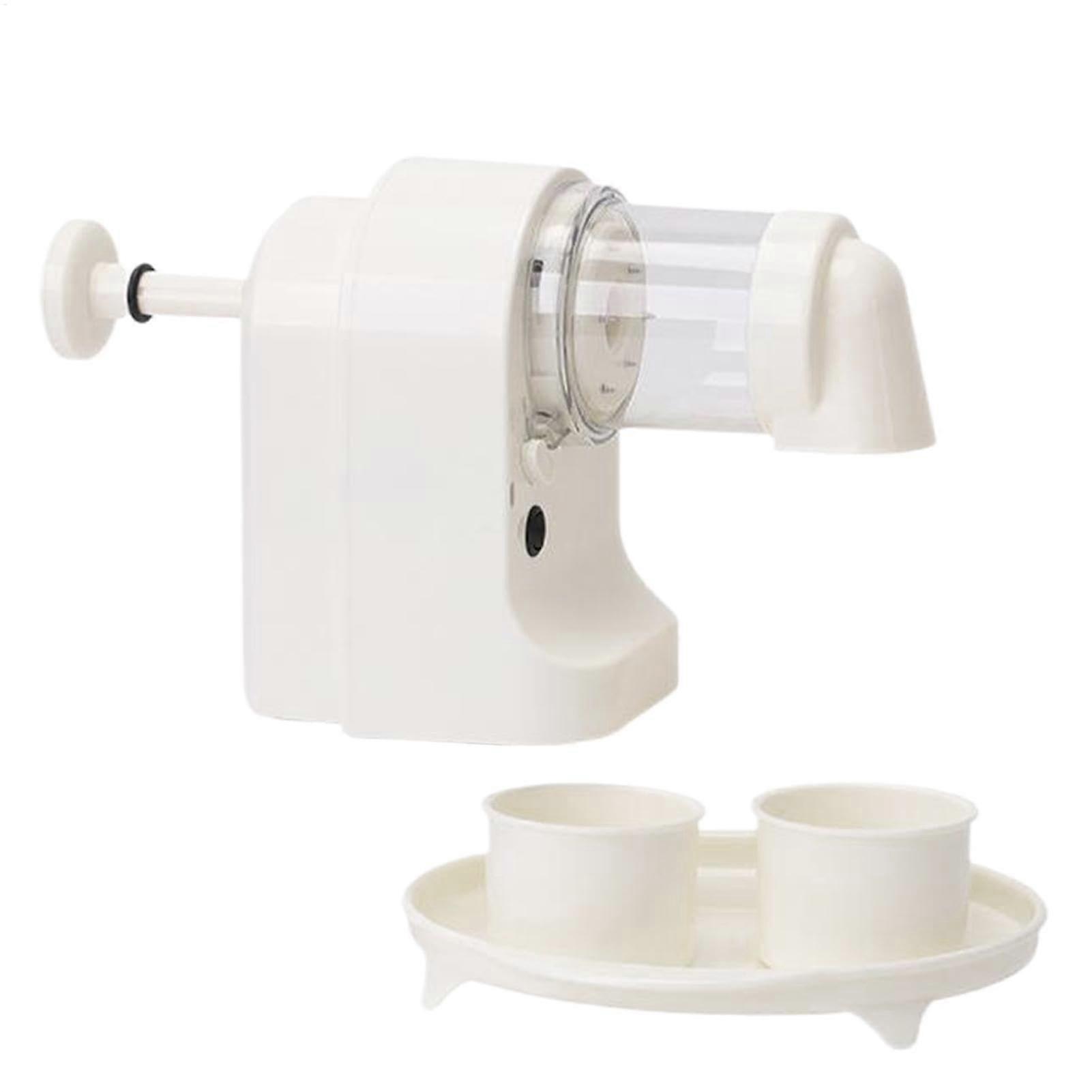 Ice Breaker Machine Electric Snow Cone Machine With Trays Crushing Mechanism For Family Gatherings And Outdoor Parties