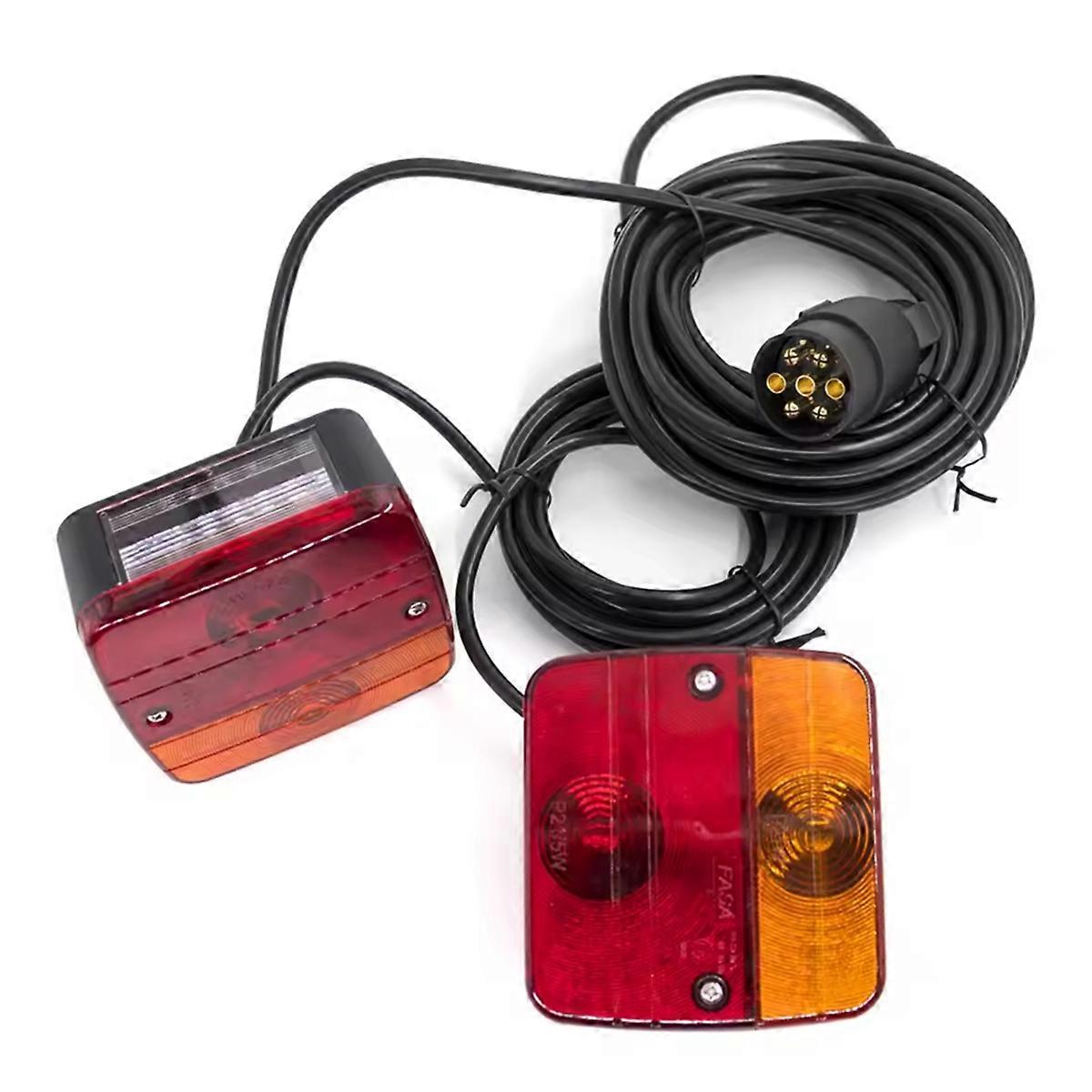 1 Set 12V Universal Rear Combination Towing Tail Light