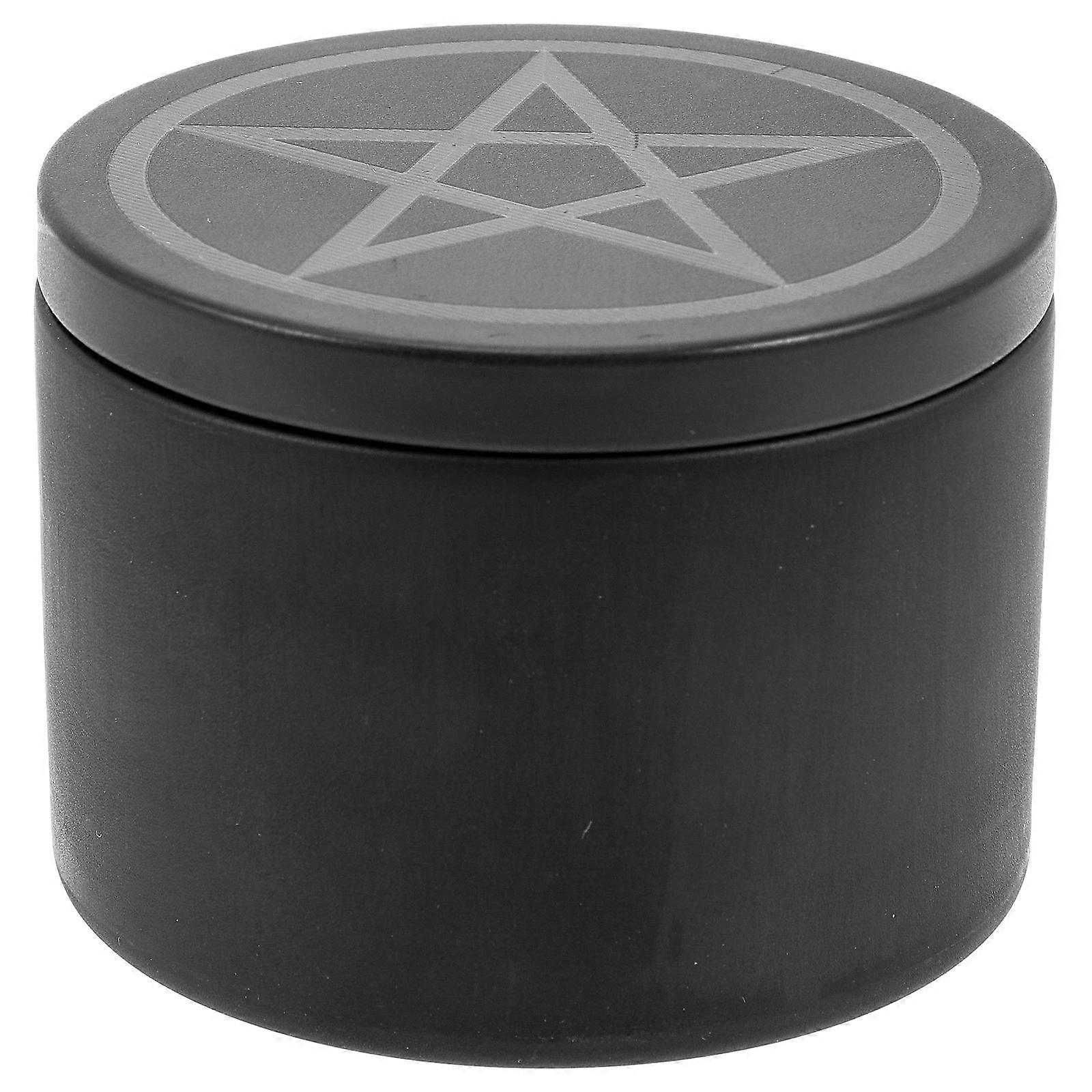 Multi Functional Round Tin Box for DIY Candles, Tea, Candy Storage – Reusable Sealed Metal Container for Home and Kitchen Organization