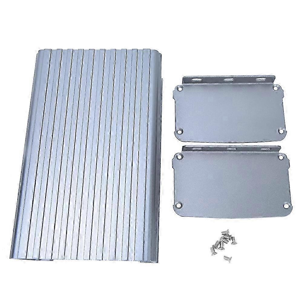 Aluminum Cooling Case Enclosure Electronic DIY Instrument Project Box Case 55 x 95 x 150mm