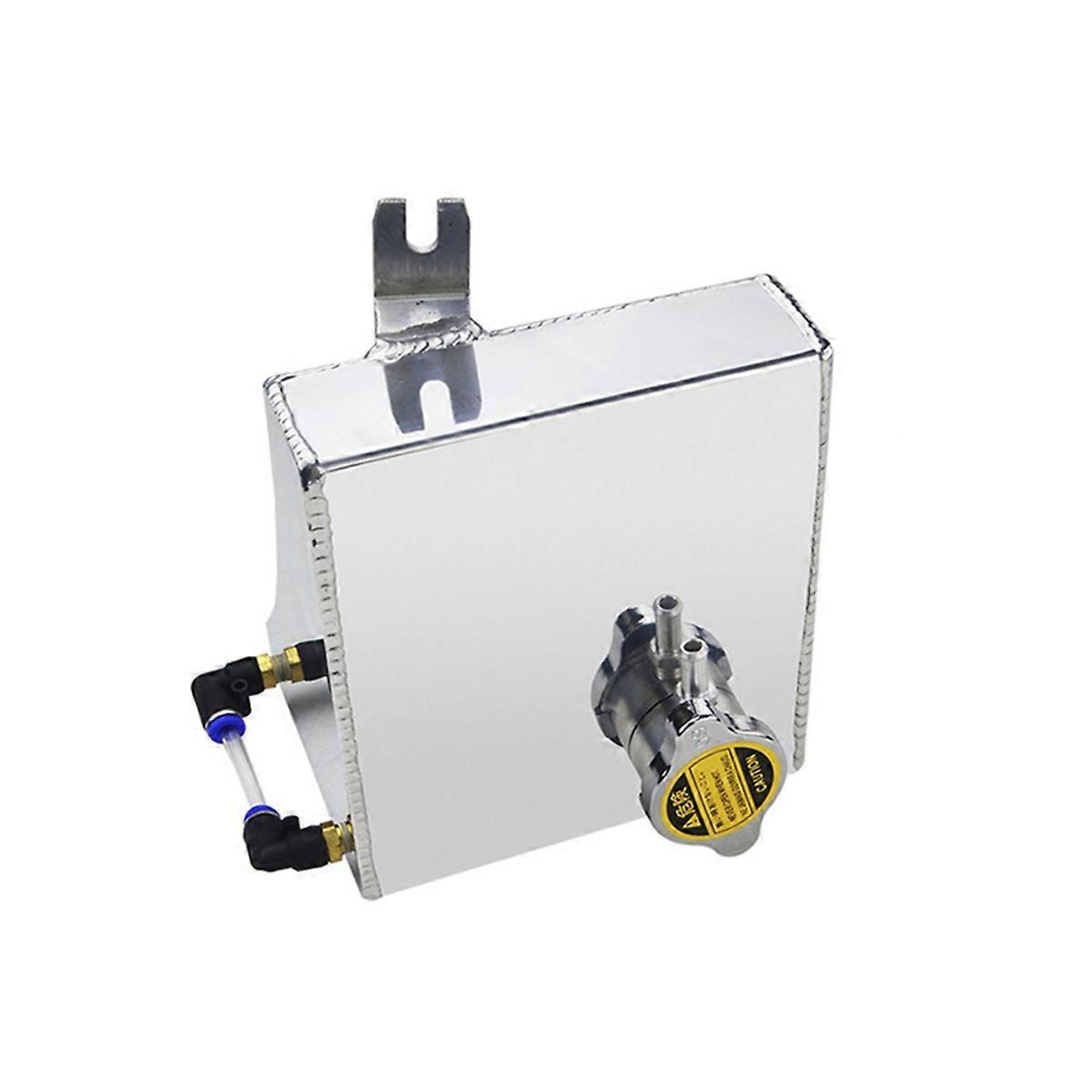 Aluminum 1.5L Coolant Overflow Tank for 240SX 240SX S13 SR20DET KA24DE KA24E KA24 Auxiliary Cooling