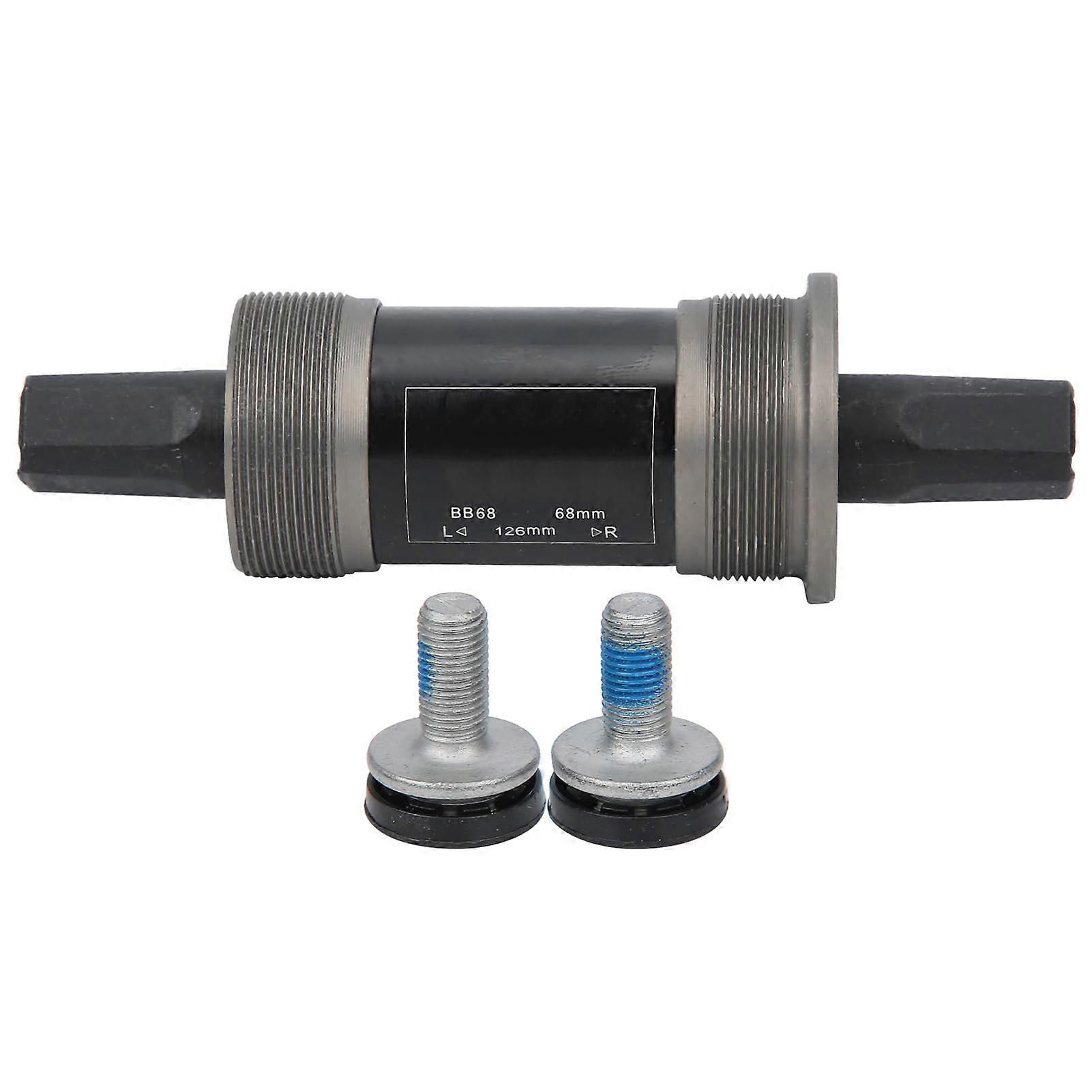 68mm cycling bottom bracket, rejected carbon steel sealing  
Image bottom bracket, replacement square taper crank bottom with screws for cycling 126mm