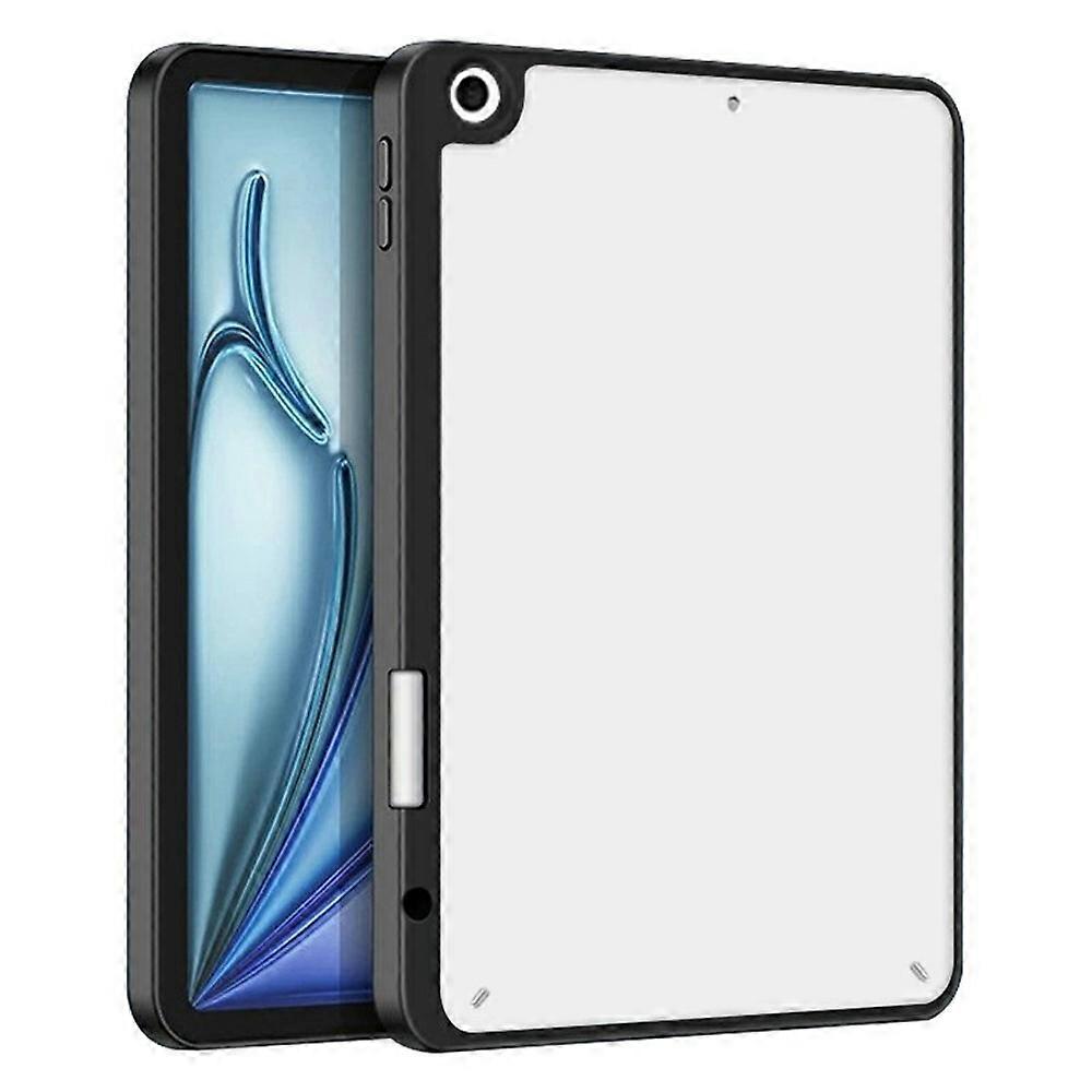 Custodia per tablet compatibile per iPad 10.2 (2021) / (2020) / (2019), copertura opaca in acrilico + PC con portamatite