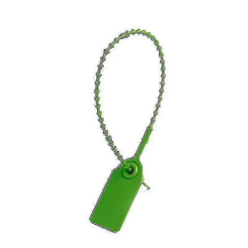 100pcs Multicolor Disposable Plastic Pull-tite Security Seals Numbered Self Locks