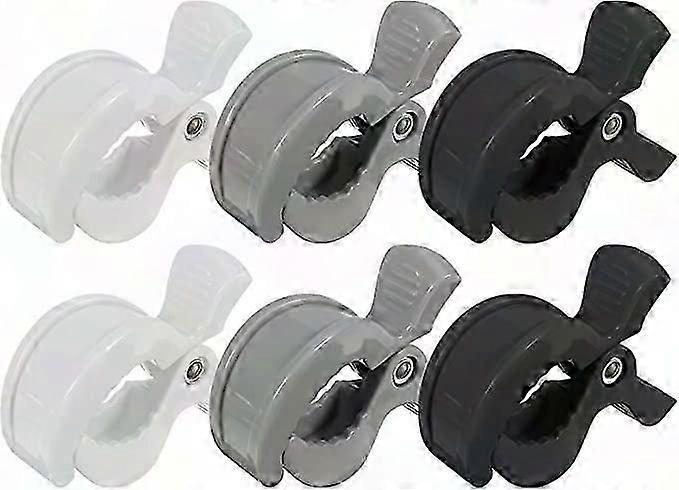 6 Pcs Universal Secure Stroller Clips for Baby Pram
