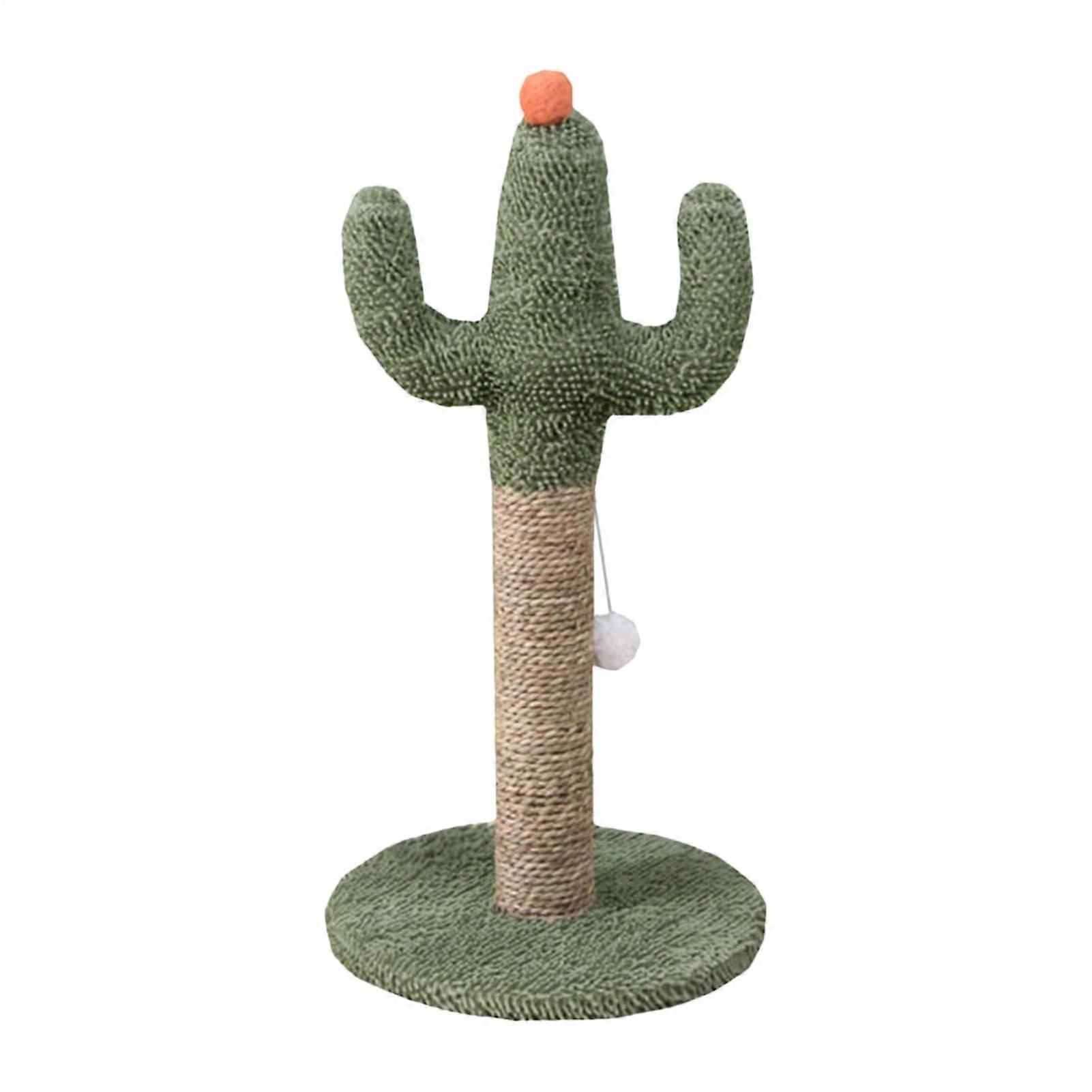 Cute Cat Scratcher, Vertical Sisal Scratch Poles, 23.62 x 11.81 x 11.81 inches, Stable Base Ref: 6498