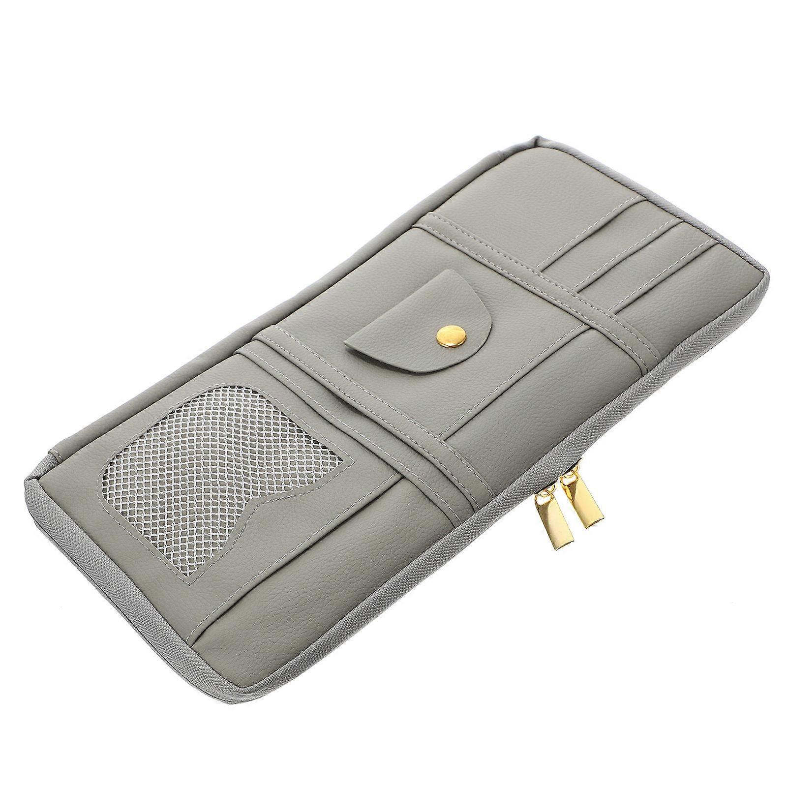 Certificate Storage Bag Visor Organizer for Car Use 1Pcs