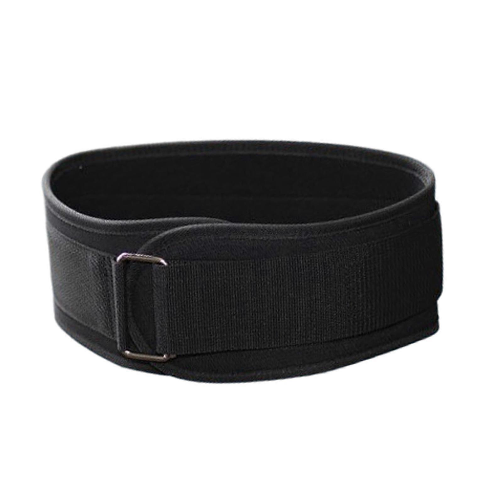Weight Lifting Belt with Fastener Tape Adjustable Lightweight Self-Locking Powerlifting Belt Workout Fitness Waist Belt