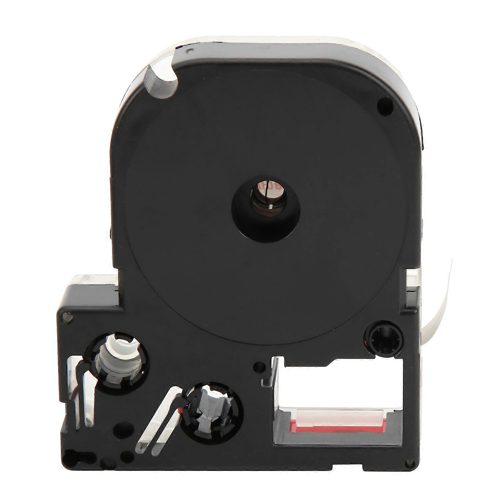 Label Maker Tape Wear Scratch High Low Temperature Resistance Durable Label Making for PrinterRed On White