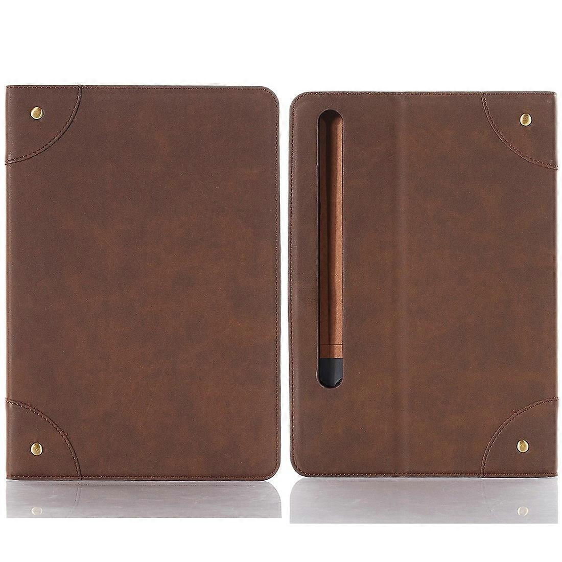 Retro Book Leather Case For Samsung Galaxy Tab S9 FE