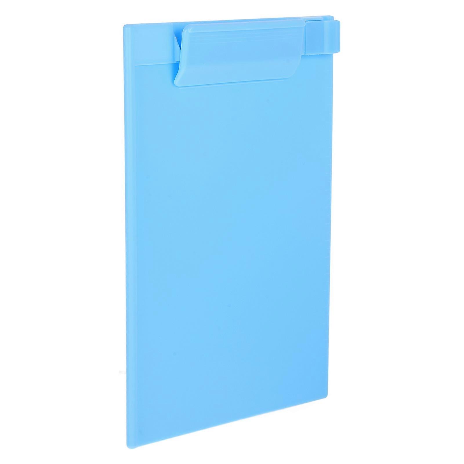 Memo Clipboard Plastic Office Stationery Bookclip Portable Use Teachers Students 1Set
