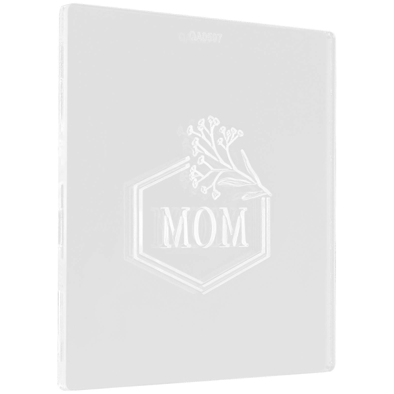 Cookie Stamp Embosser Mothers Day Baking Mold Style Biscuit Mold Pp Material 1Pack