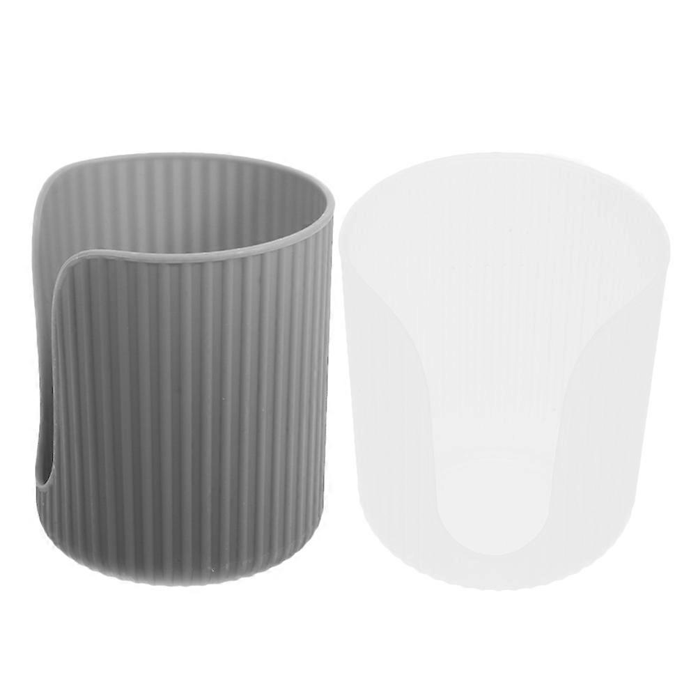 Paper Cup Holder Multi-Functional for Storage 2Pcs Plastic Office and Home Organizer