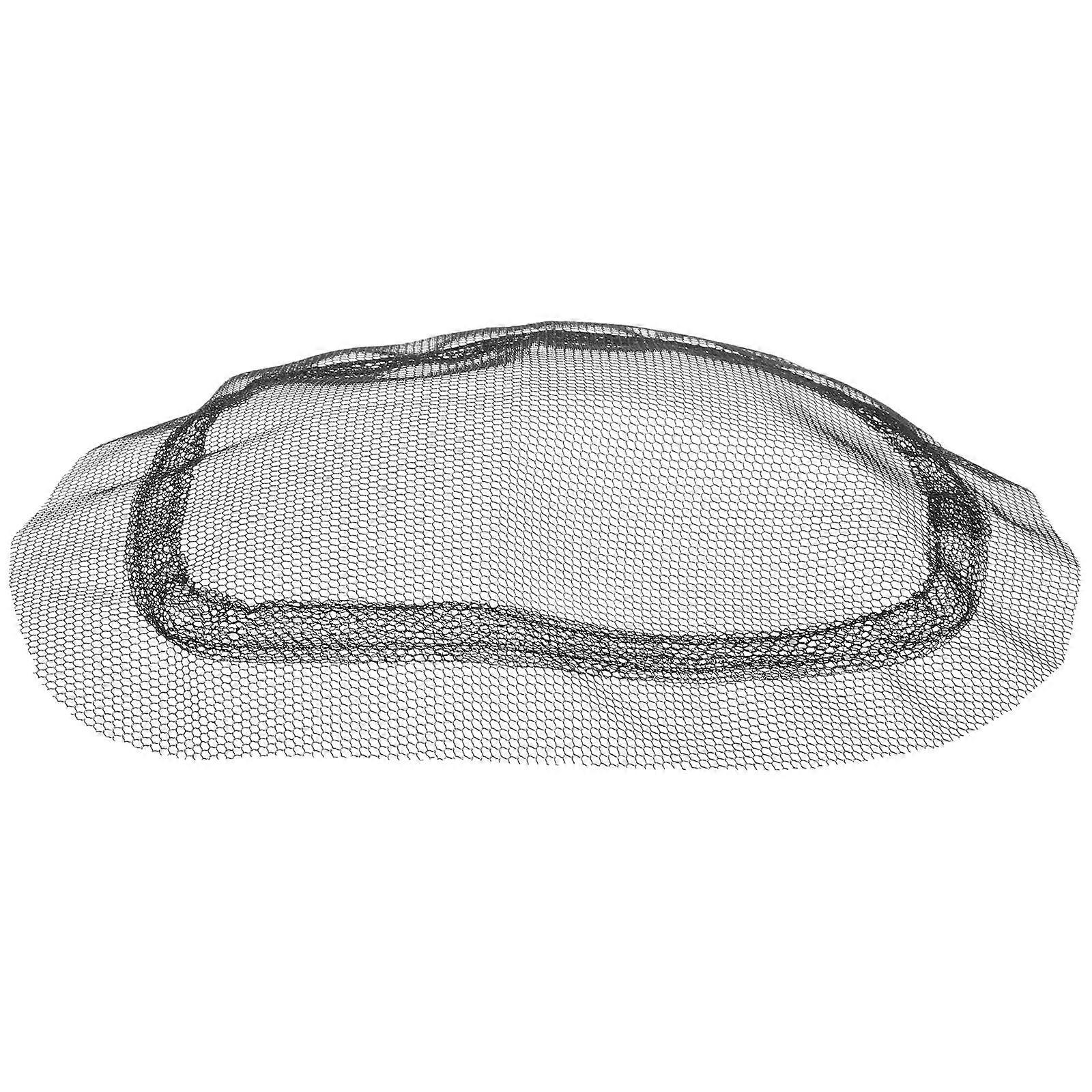 Wig Cap with Hair Nets for Buns in Black Mesh Material Ensuring Comfort and Versatility for Beauty 7Inch