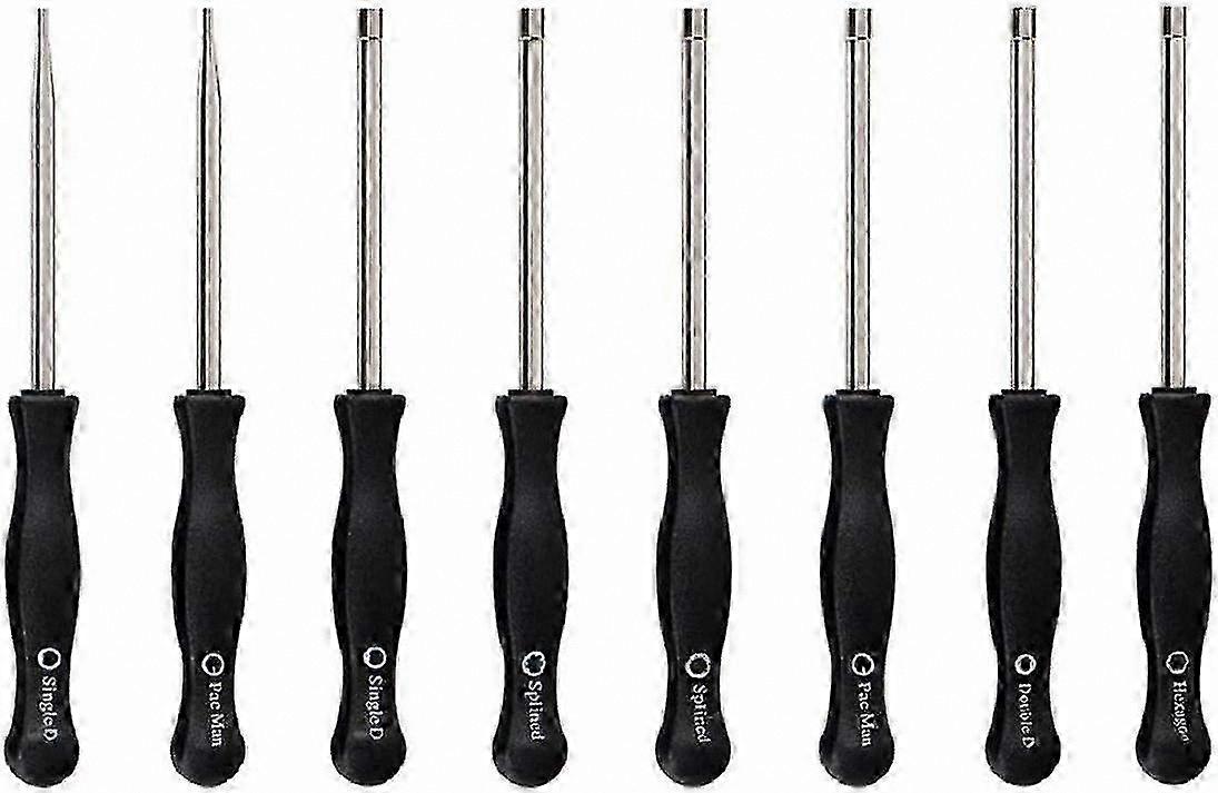 8-Piece Carburetor Adjustment Tool Set, Hex Socket, Splined Spline Screwdriver Bits for Automotive Repairs