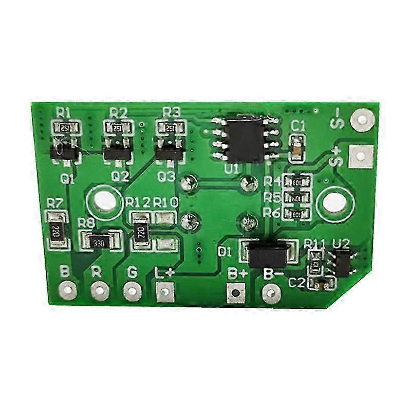 Solar Light Circuit Board 3.7V Switch Solar Lawn Lamp Controller Lithium Battery RGB Changing Solar