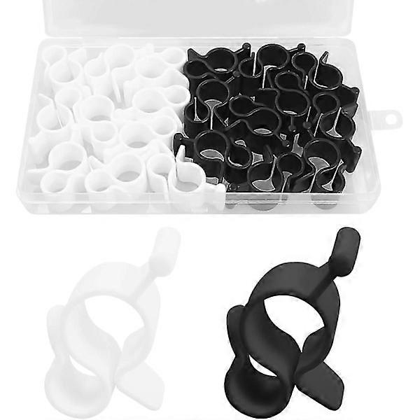 20pcs RV awning hooks, RV awning accessories hangers, white car mounted hook