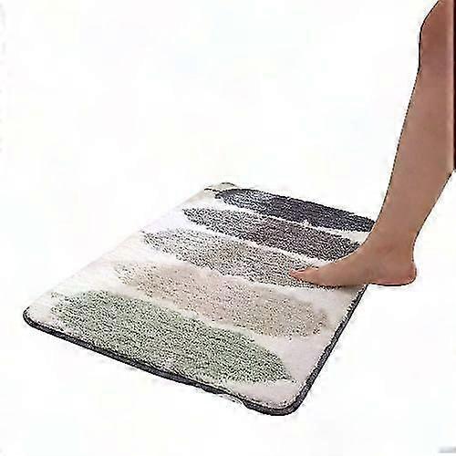 Microfiber Soft Bathroom Floor Mat for Quick Drying and Comfort