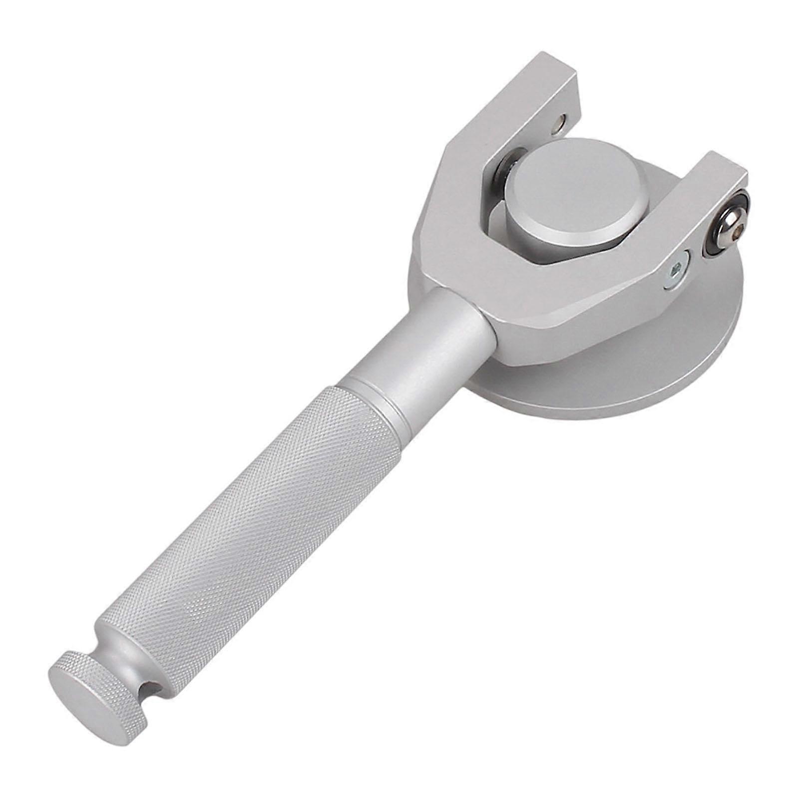 Belt Tension Gauge For Car, Belt Tensioner Compatible, Multifunction Compact Test Tool, Measuring Instrument, Silver
