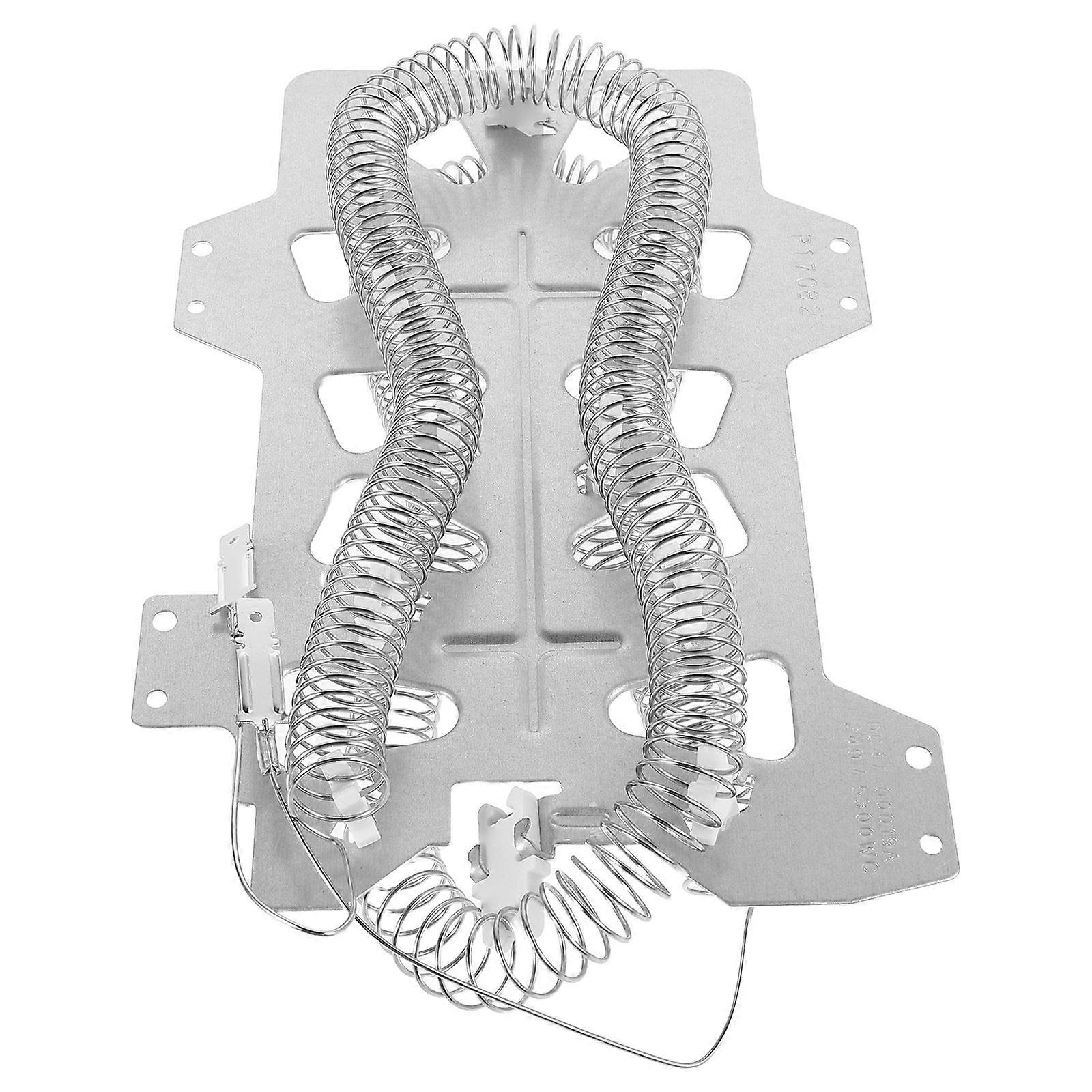High Efficiency Dryer Heating Element Kit for Home Use Adjustable Temperature Silver Aluminum Alloy 75.0