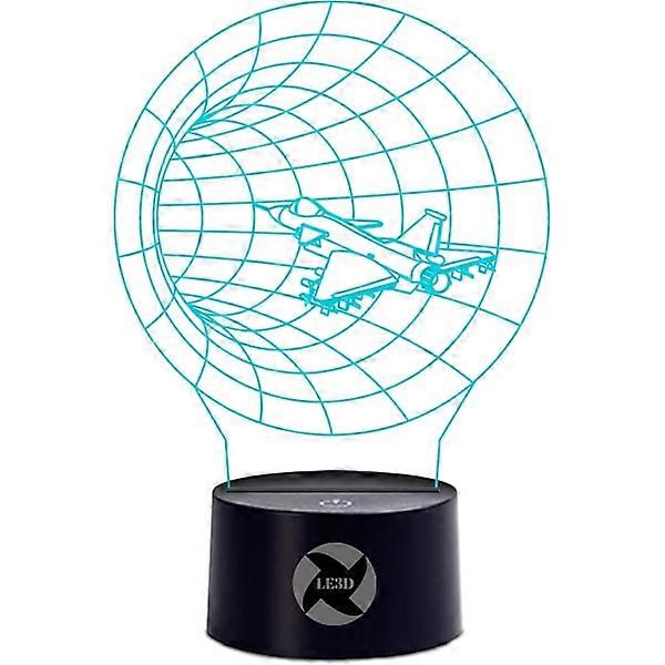 3D Optical Illusion Night Light, 7 Color Changing Lamp