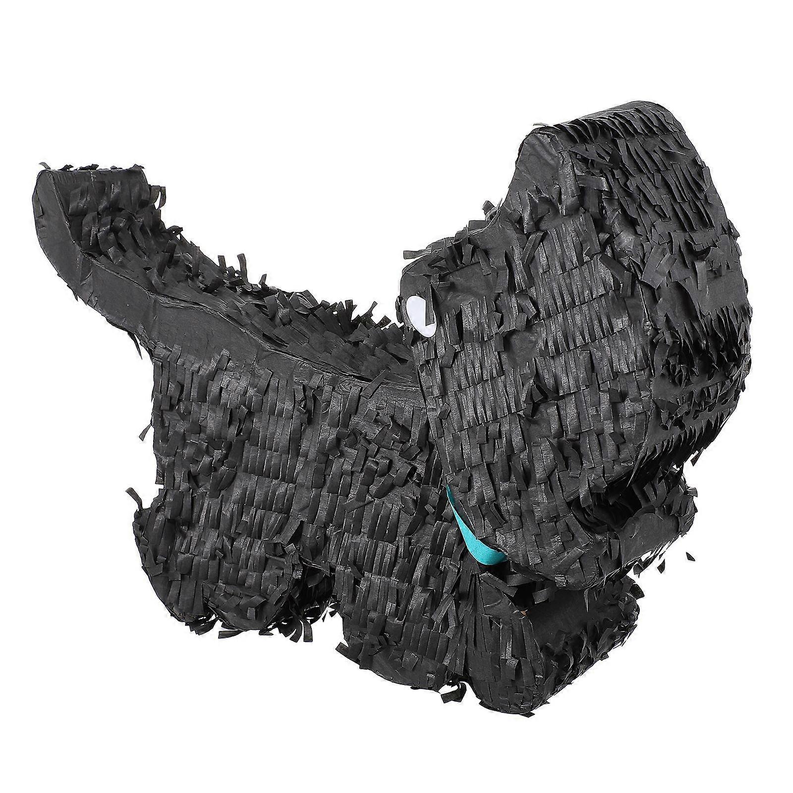 Dog Shaped Pinata Toy For Children's Party Mainly Used In Birthday Party 29.5x26cm Candy Container 1Pcs