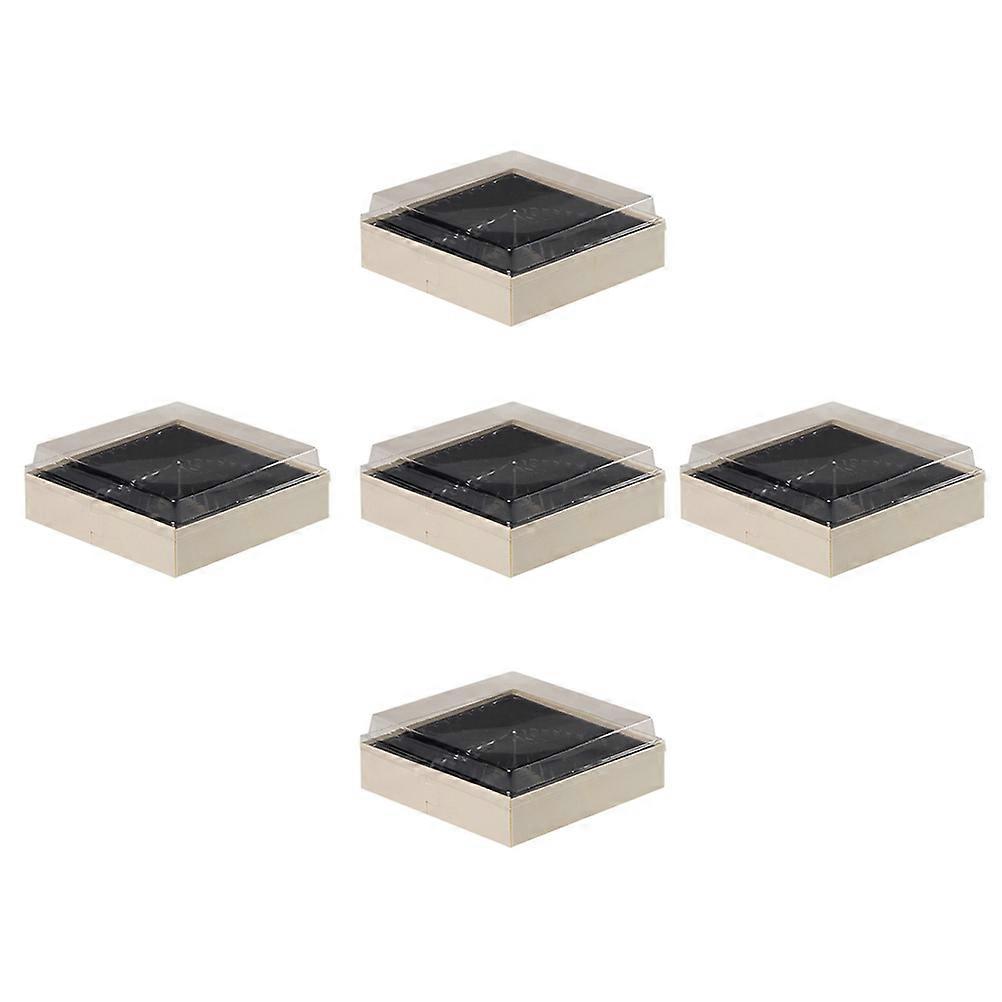 Japanese Sushi Container 5Pack Bug-Proof Portable Storage Box Designed For Family Use 12x12cm Multi Color Material