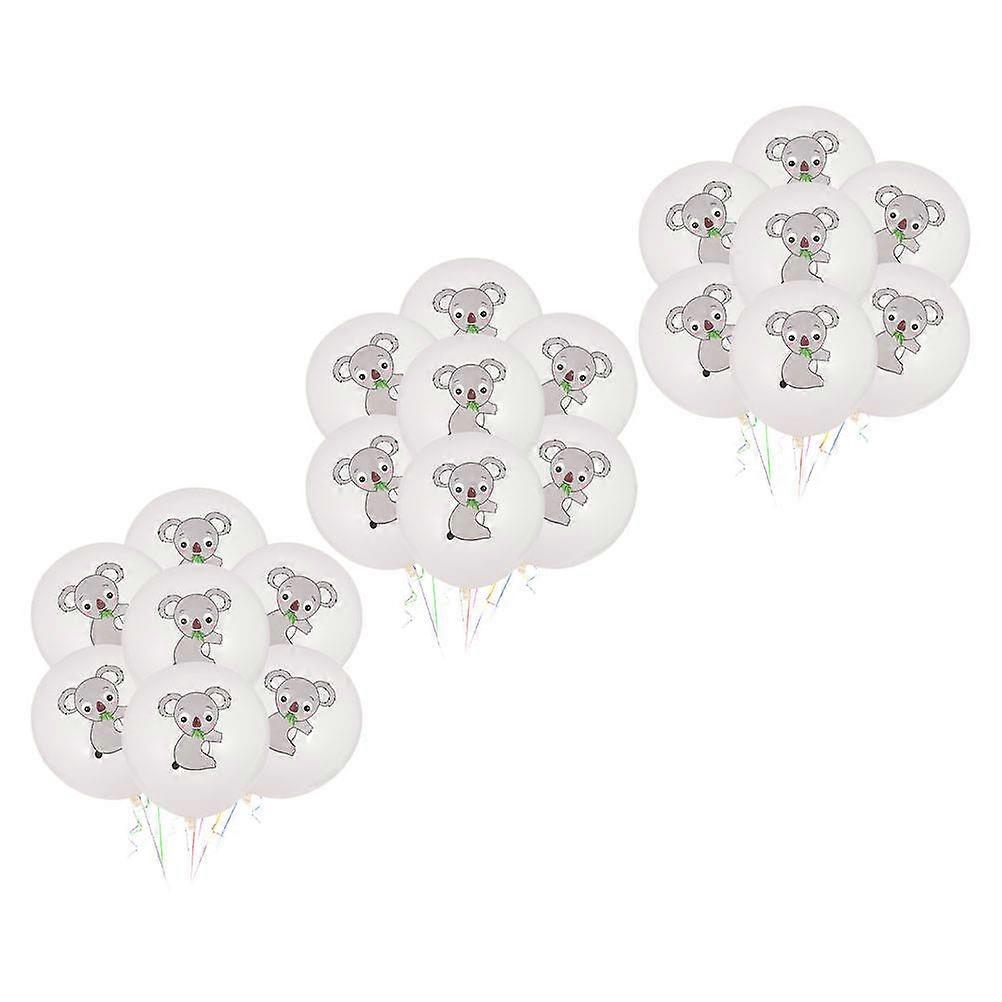 30pcs Jungle Animal Latex Balloons for Birthday Party Decorations, Bouquets, Games & Home Decor – Creative & Eye Catching Design