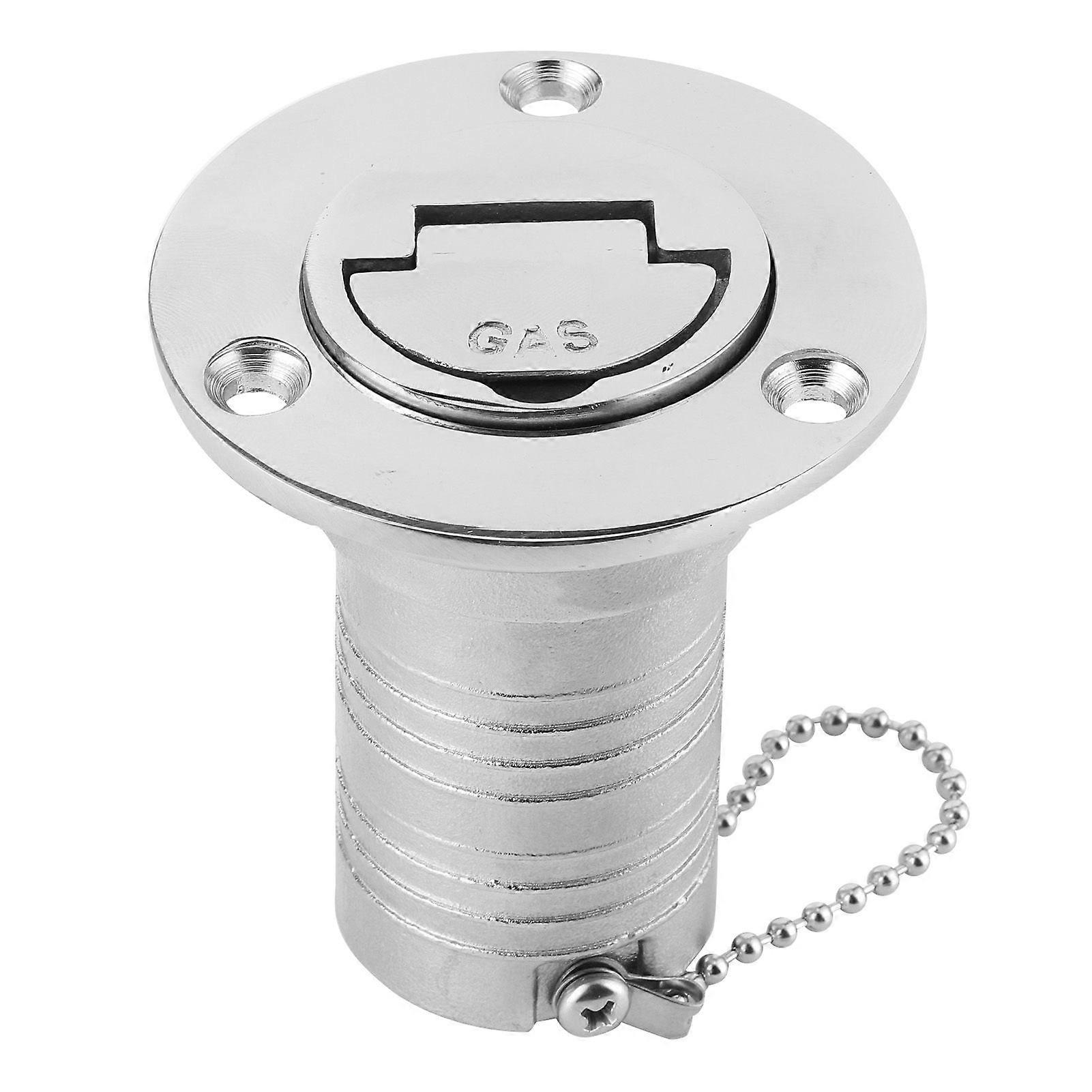 キーレス蓋付き船舶用燃料デッキフィラー 316 ステンレス鋼 50mm