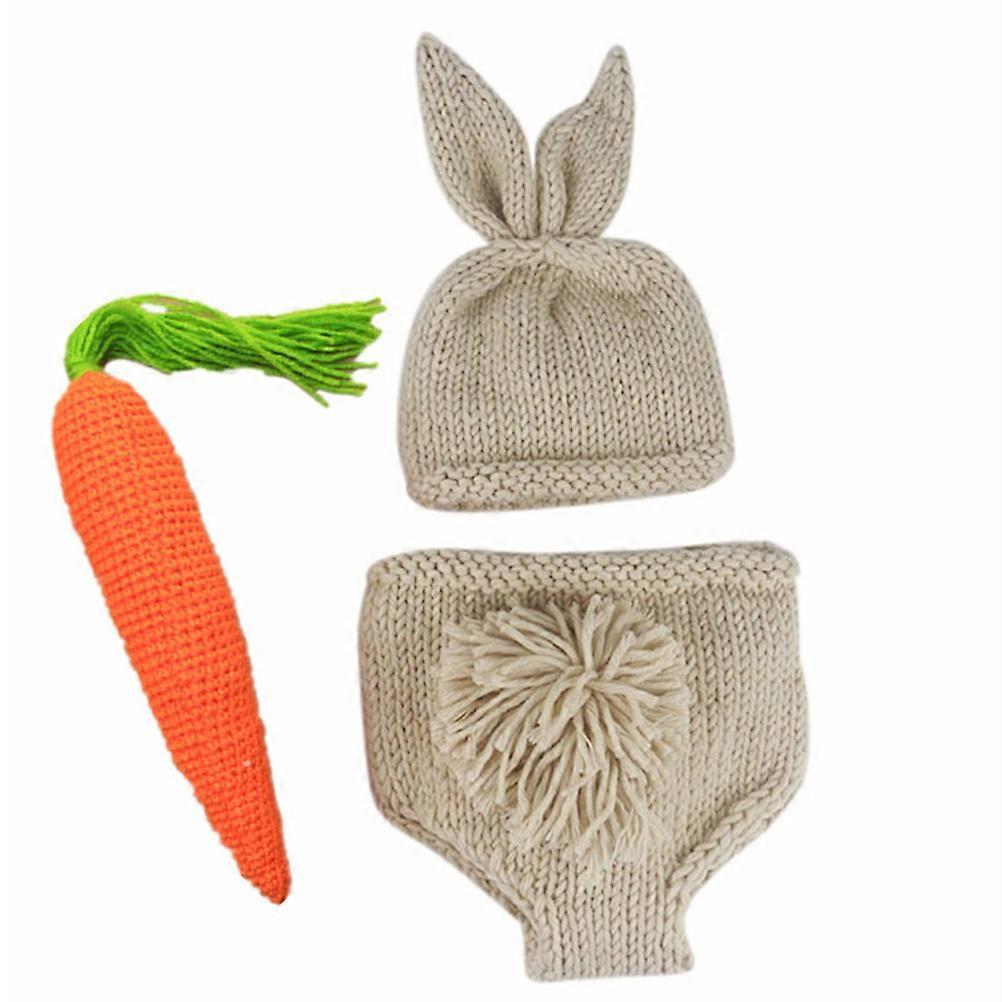 Easter Photo Costume Set for Kids Made of Woolen Thread Assorted for Photography Shoots