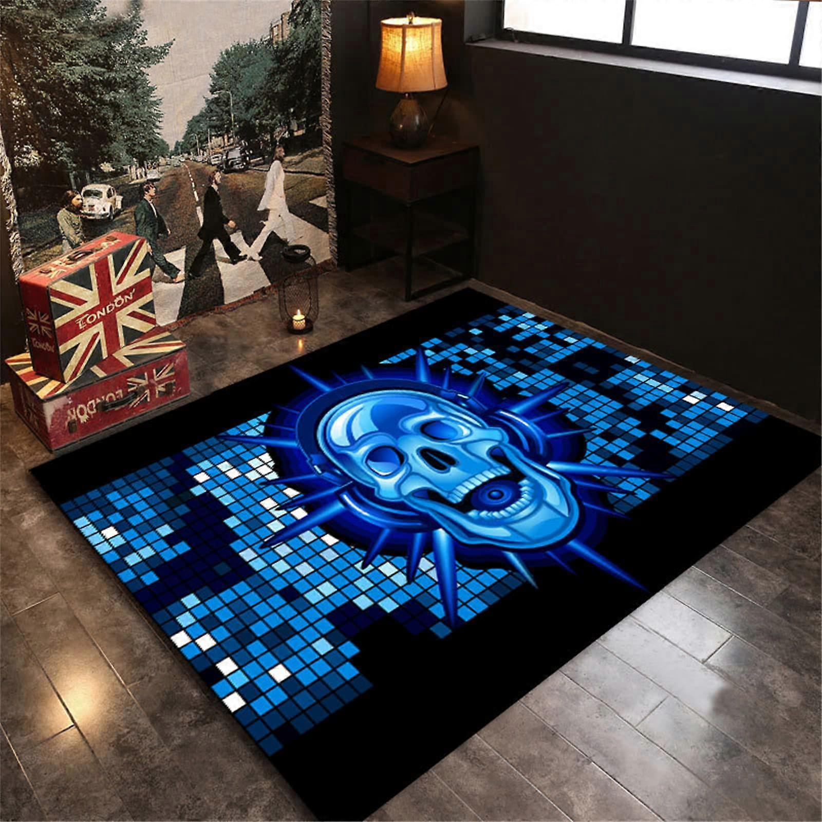 Drum floor mat, soundproof, nonslip drum rug, professional rectangular electronic jazz drum kit mat/3/120 * 160cm