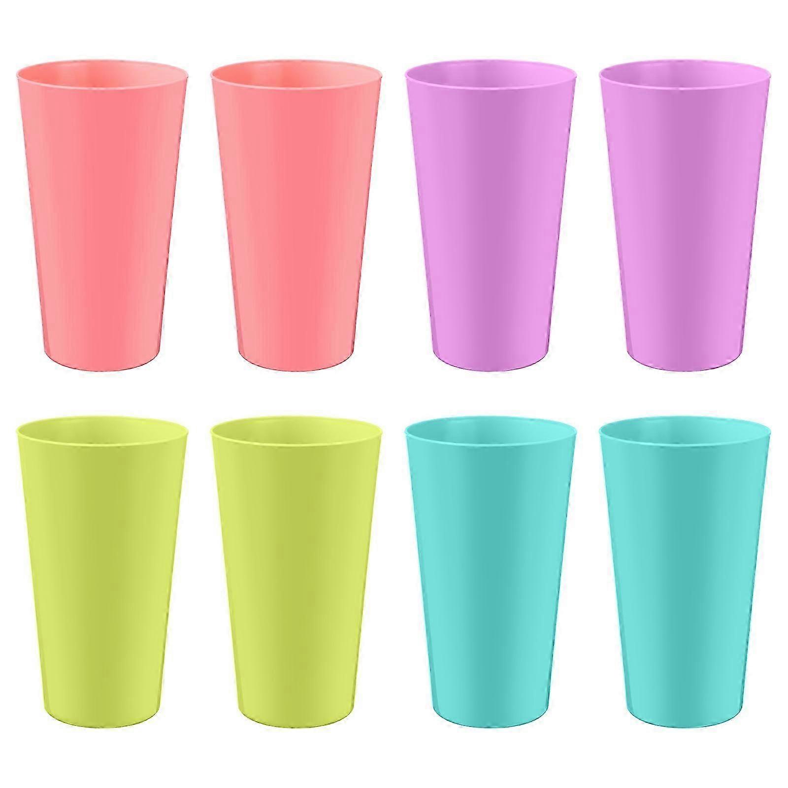 Reusable Plastic Drinking Cups - Simple and Practical Puzzle Toy Design for Household Use