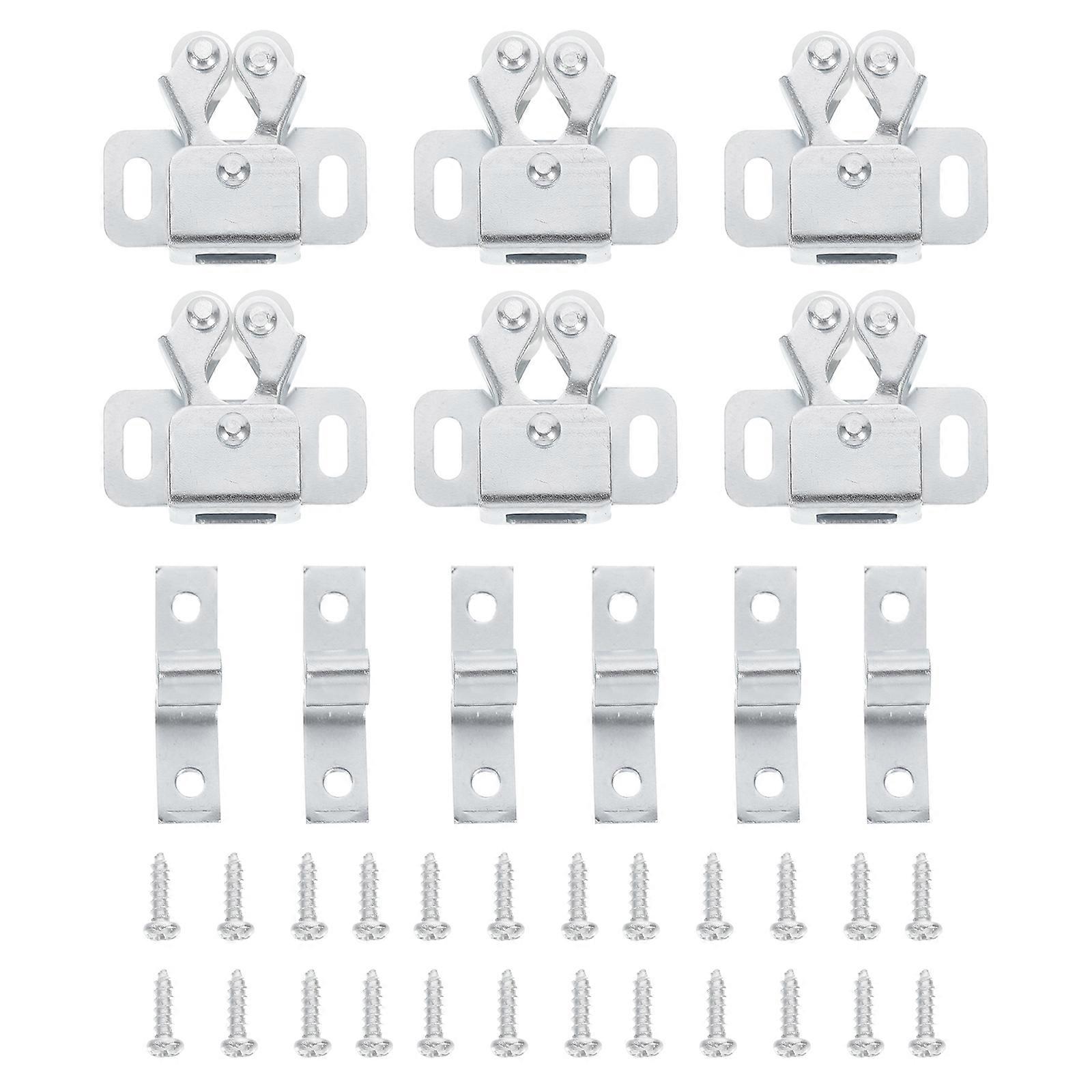 20 Sets Cupboard Door Roller Catch Spring for Cabinet Doors