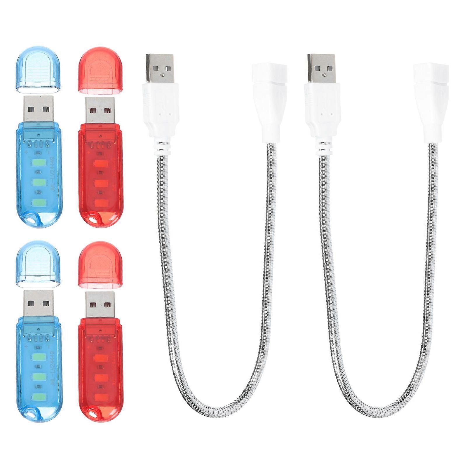 USB Plug In Atmosphere Light Portable Night Lamp Energy Saving Durable Design for Travel Home Computer Use