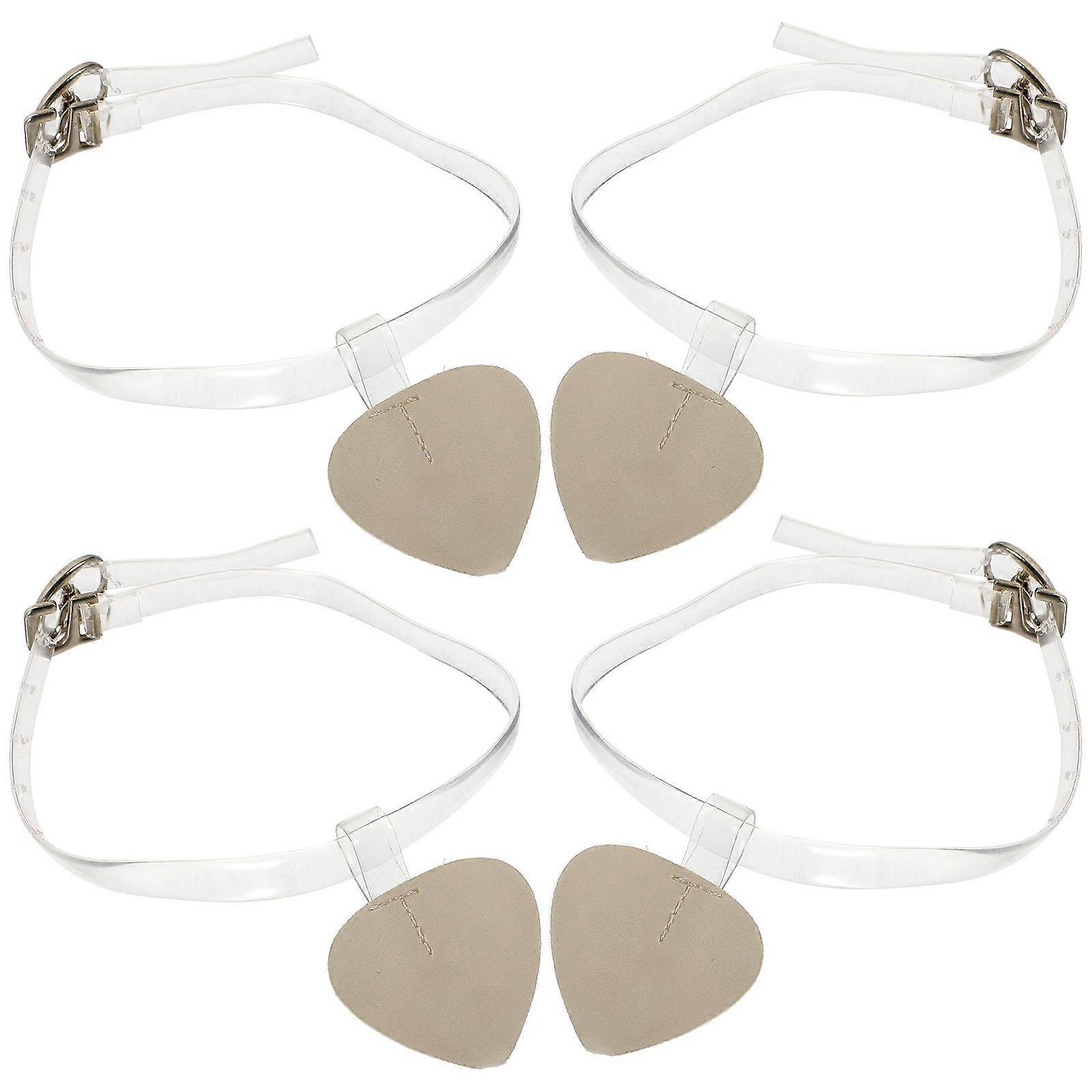 2 Pairs of Women Use Detachable High Heels Anti-slip Strap Anti- Loose Heels Ankle Strap