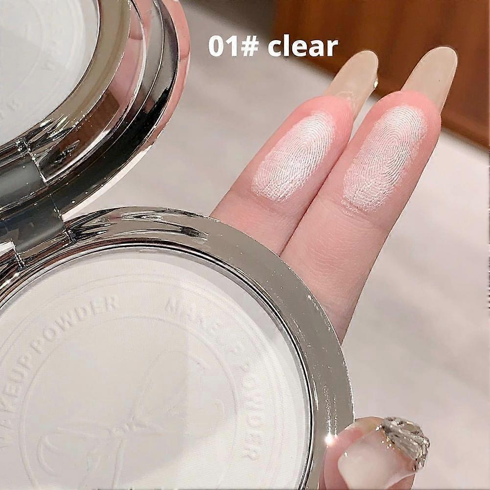 Matte Pressed Powder Waterproof Oil-control Lightweight Sweatproof Soft