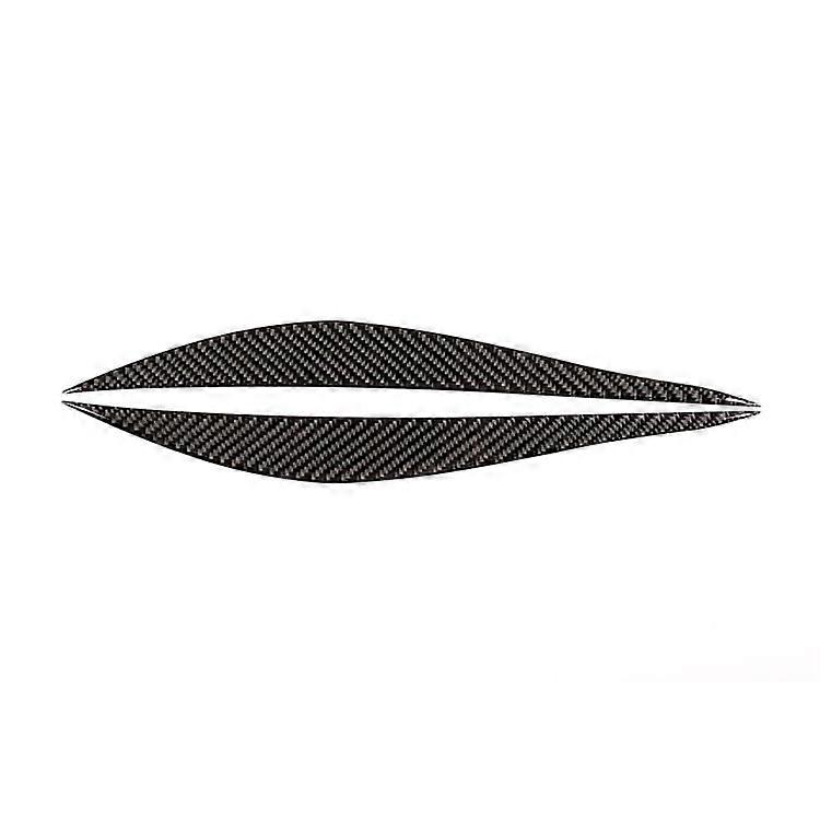 2-Pack Carbon Headlight Eyebrows - 3 Series Decals
