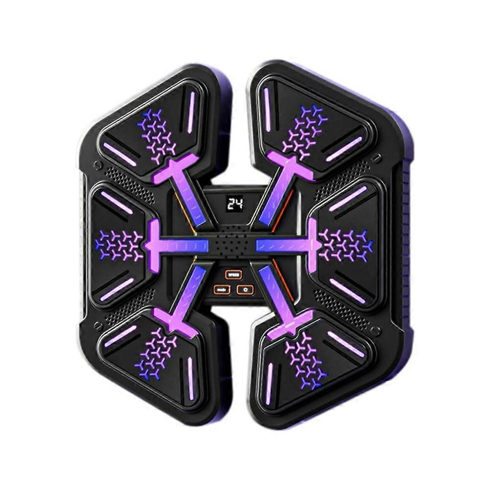 Music Boxing Platform with Rechargeable Decompression Beat Rhythm Training Equipment, Adjustable Target for All Skill Levels