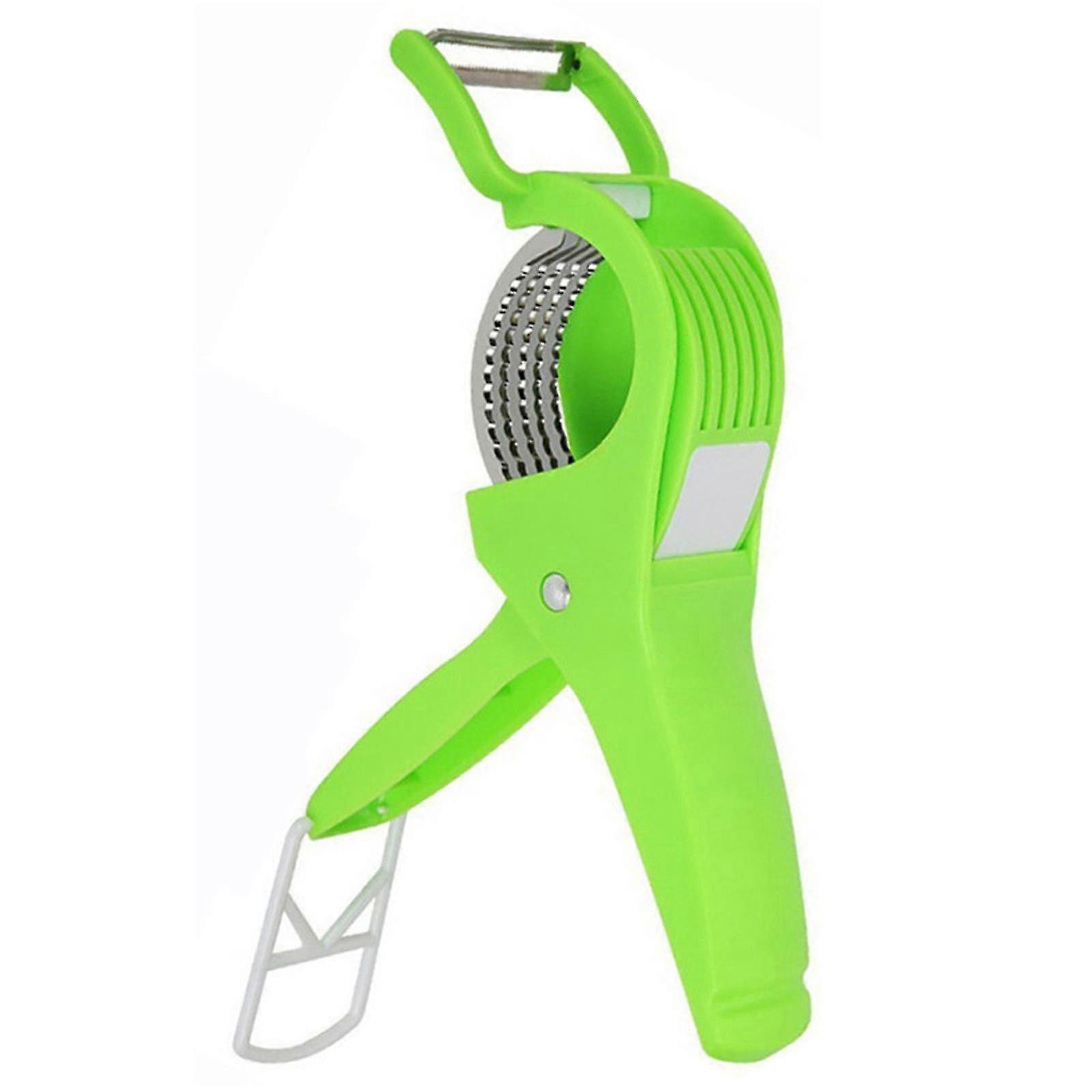 Multi Cutter With Peeler For Vegetable And Fruit Extra Sharp Stainless Steel , Household Multiple-Function Fruit And Vegetable Peeler