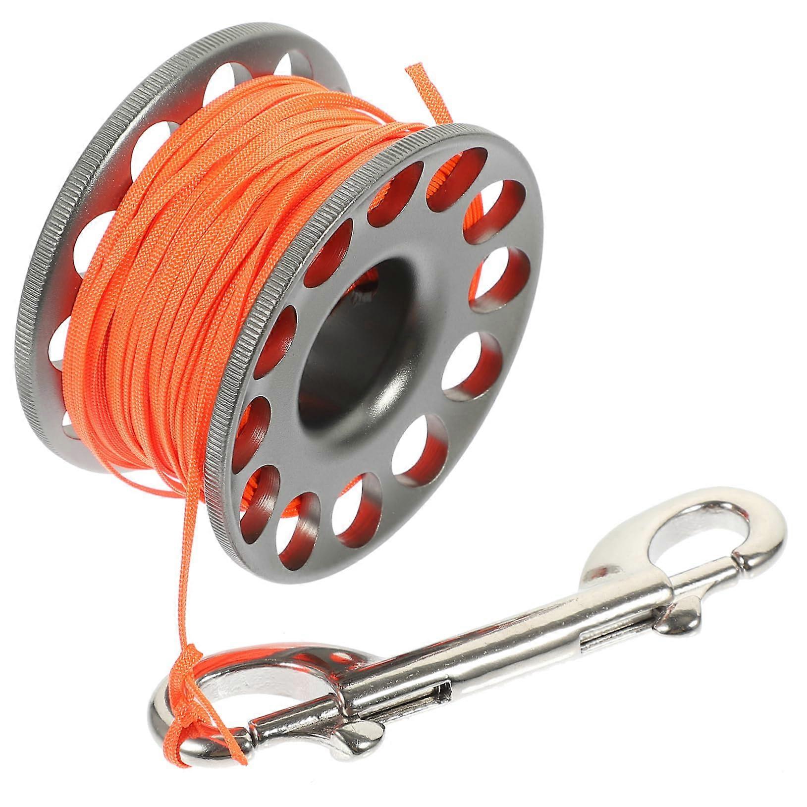 Underwater Diving Spool - Durable Guide Line Reel For Scuba, Lightweight Finger Spool For Cave Diving, Easy To Use And Store