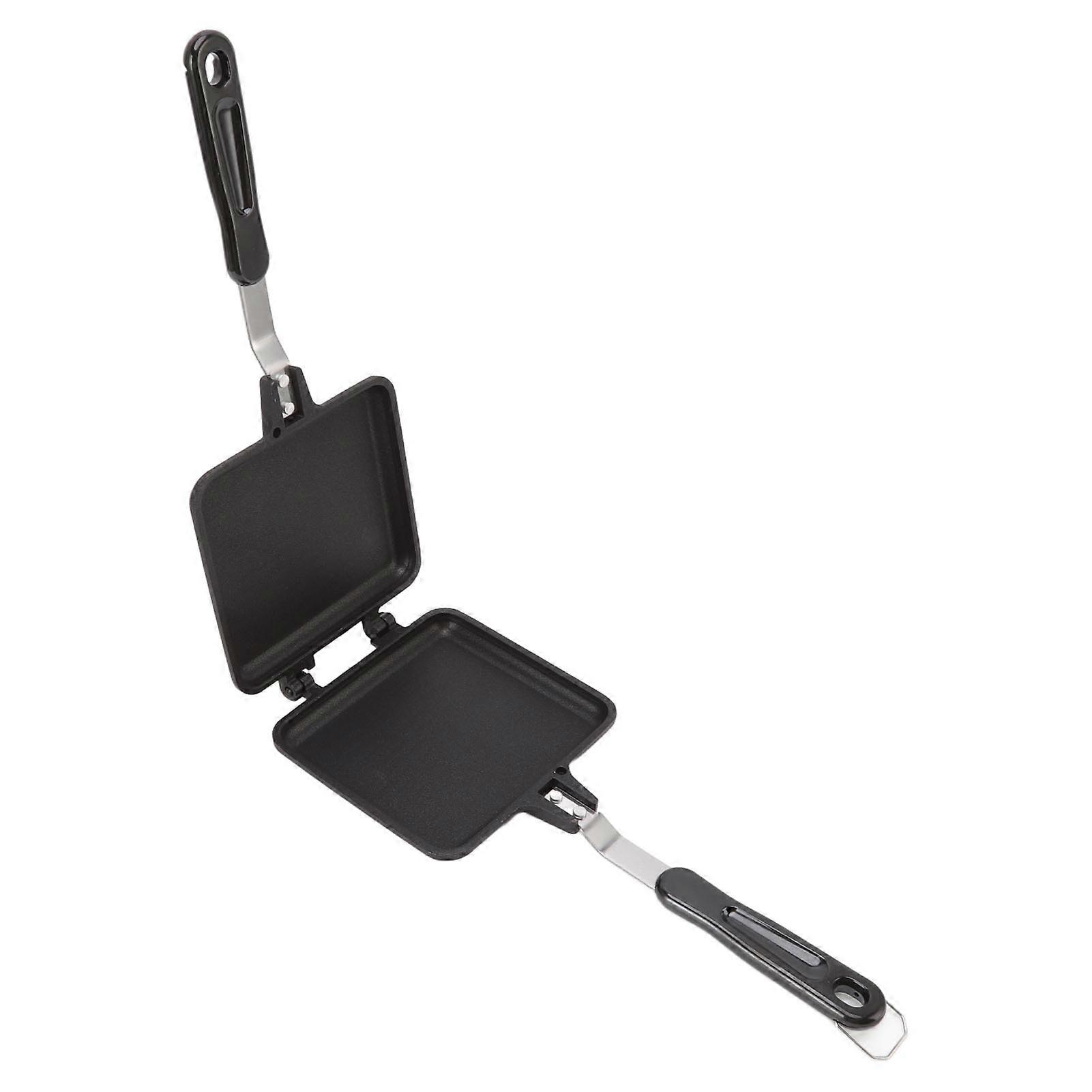 Removable Double-Sided Non-Stick Sandwich Pan, Flat Base Bread Maker