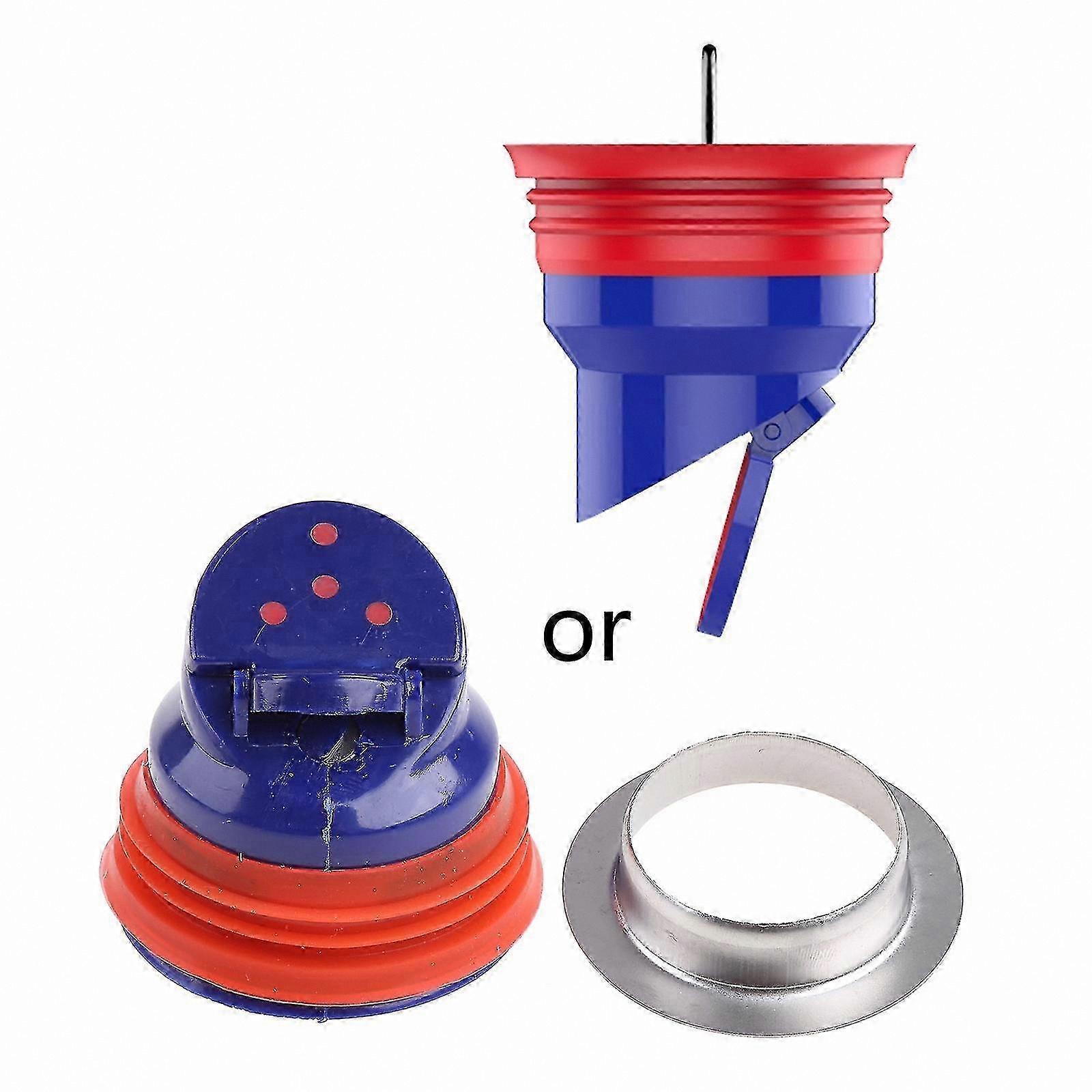 Magnetic Floor Strainer with Backflow Prevention and Drain Filter Functionality