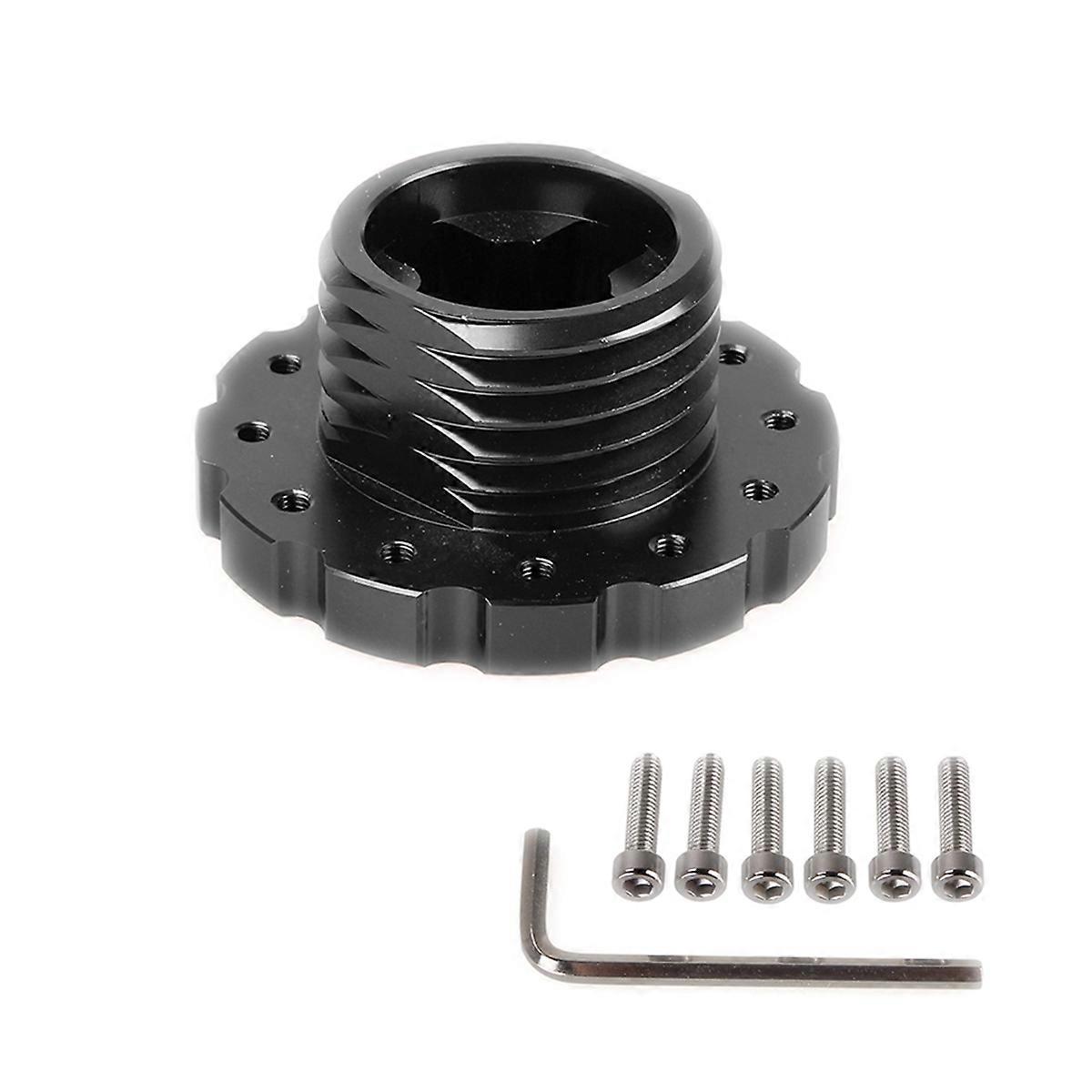 GAMING Sim Racing Gaming Steering Wheel Adapter Black