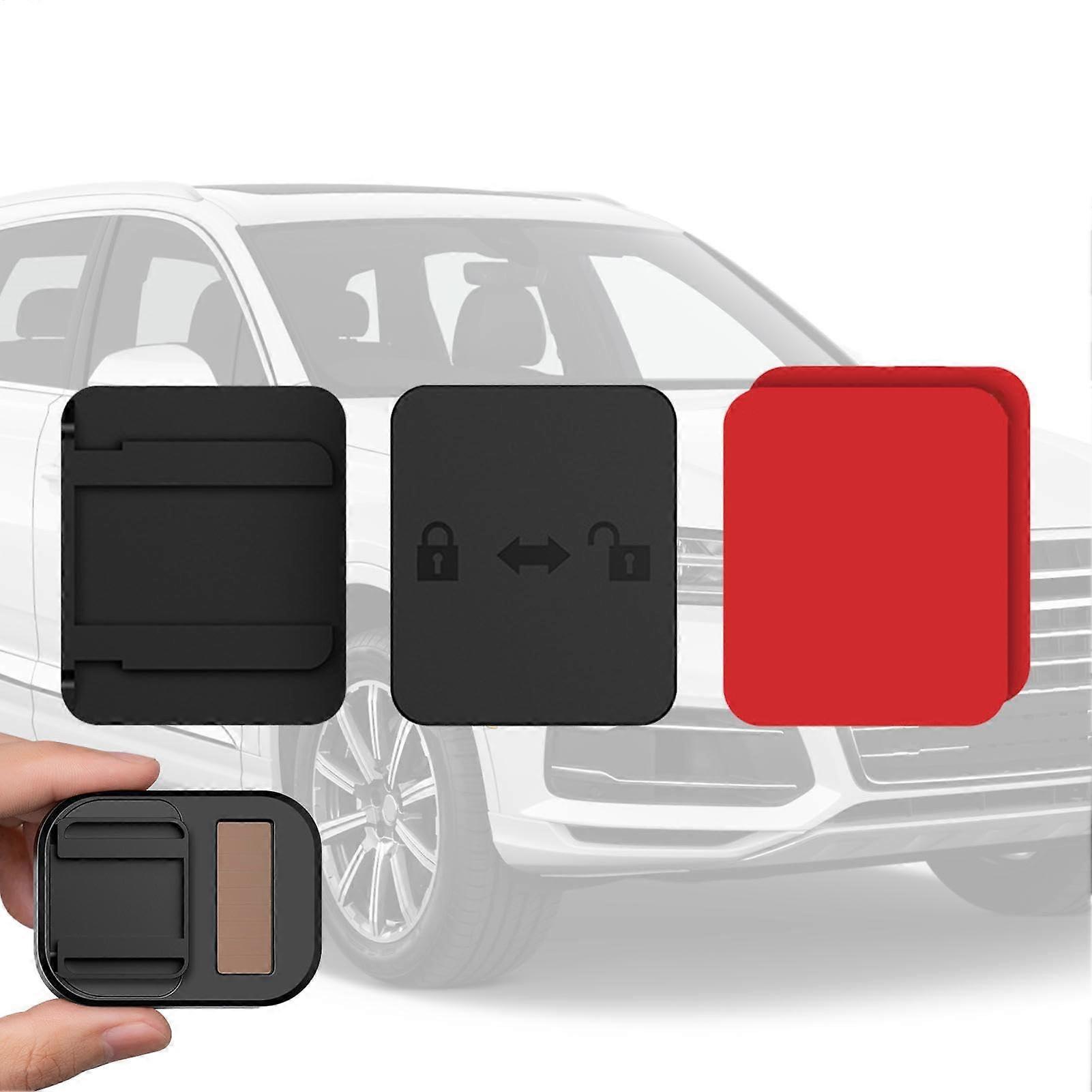 Toll Pass Holder For Windshield Mount, Vehicle ETC Accessory, Secure Toll Pass Placement, Black