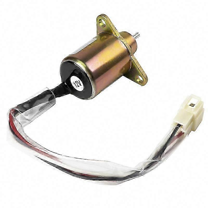 12V Fuel Shut Off Solenoid for Takeuchi 1503ES Engine Stop Solenoid Part 17594-6001-4 SA4569T SA-4562T